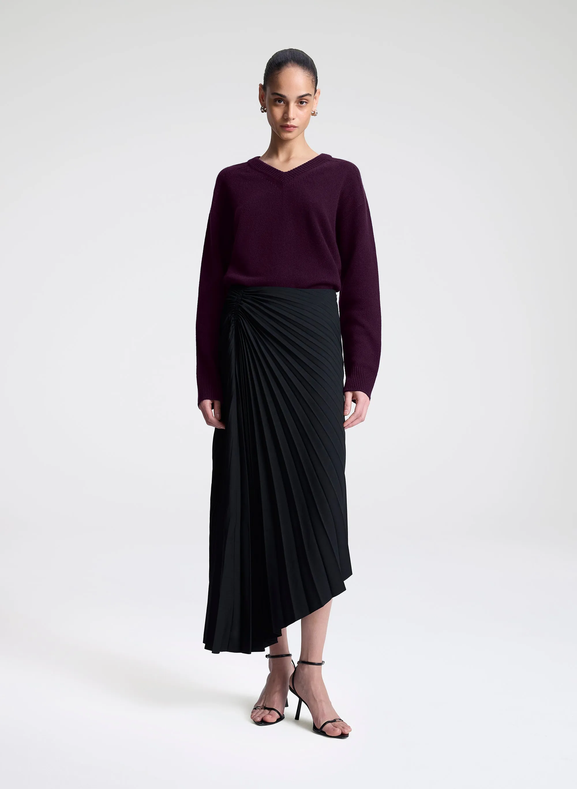 Tracy Tailored Midi Skirt sold by A.L.C.