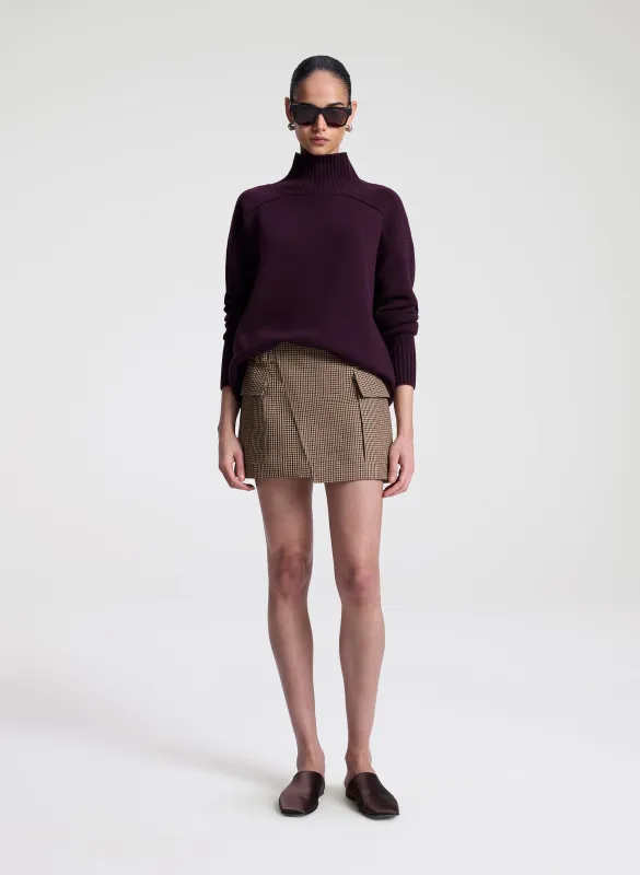 Conan Wool Tailored Mini Skirt sold by A.L.C.