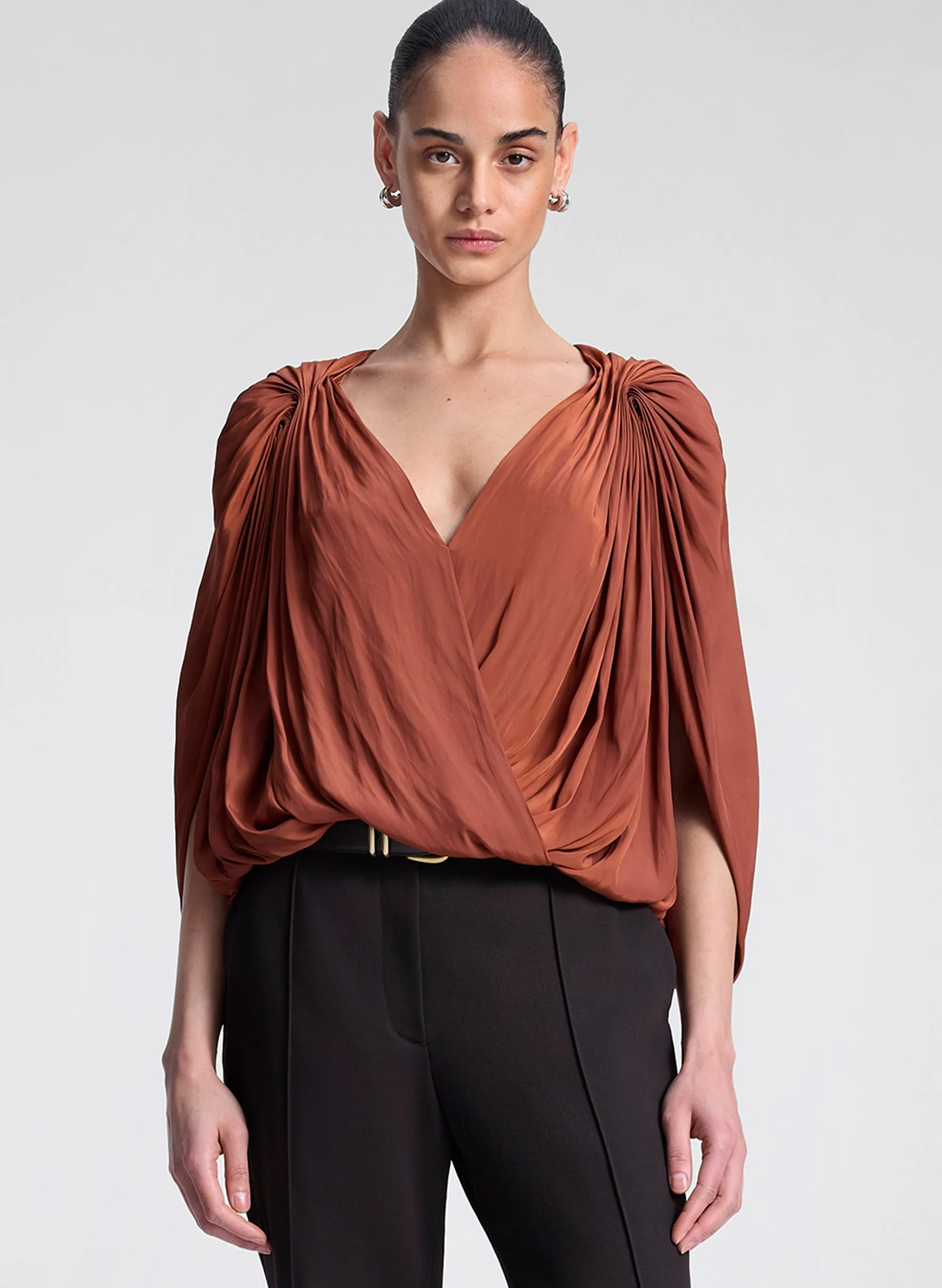 Vivian Caped Top sold by A.L.C.