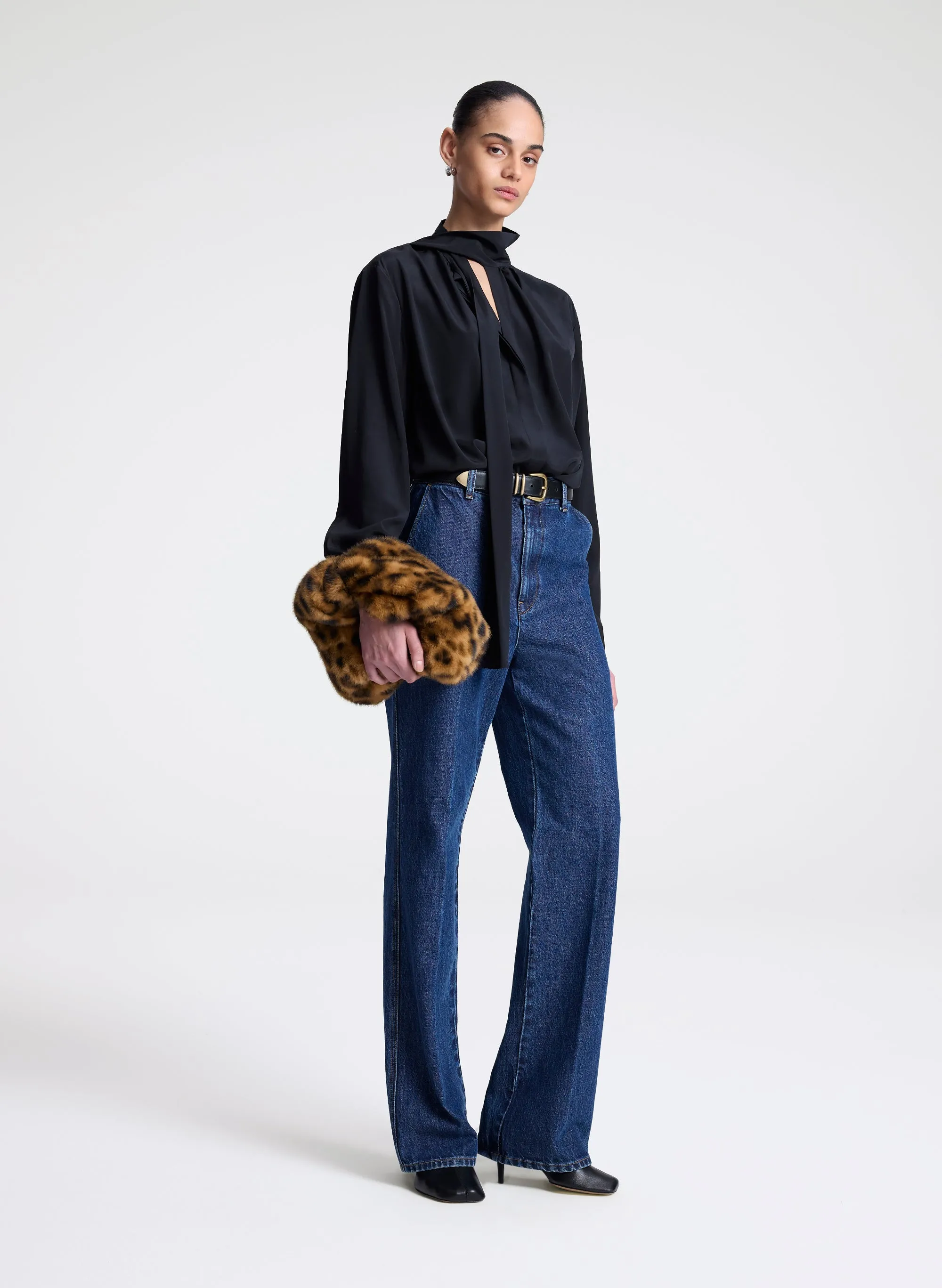 Vivi Silk Top sold by A.L.C. product image thumbnail 3