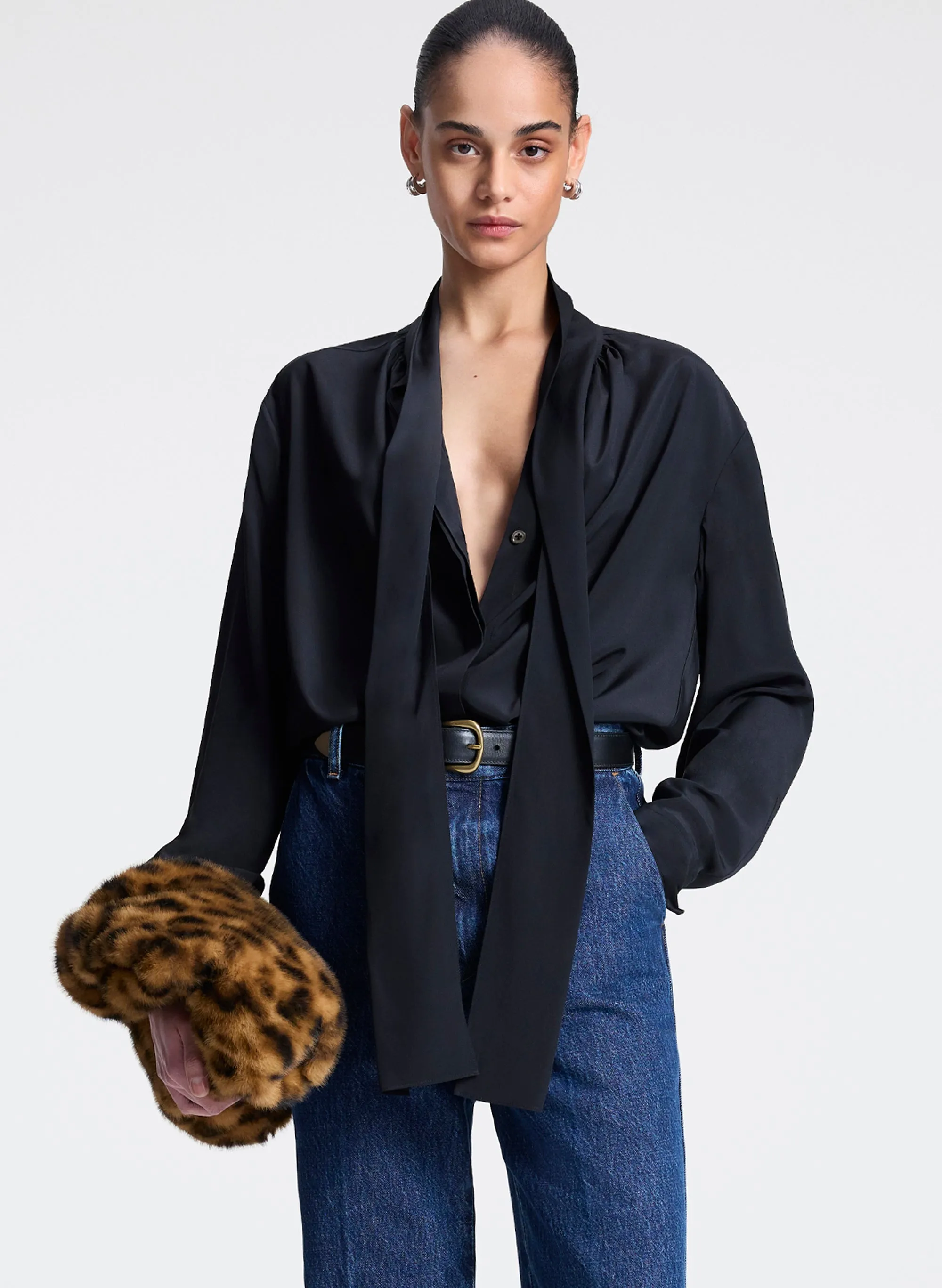 Vivi Silk Top sold by A.L.C.