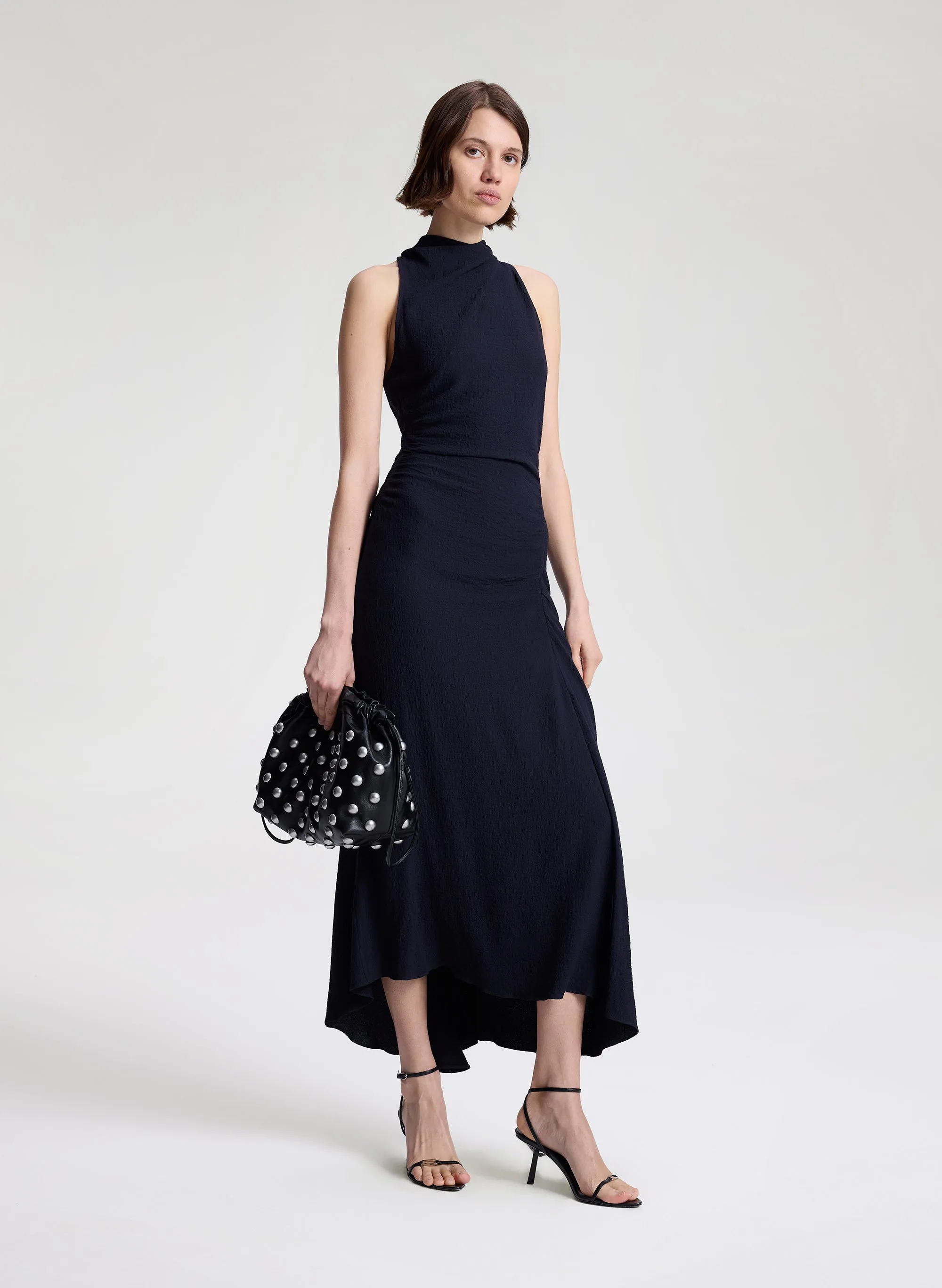 Inez Textured Midi Dress sold by A.L.C. product image thumbnail 3