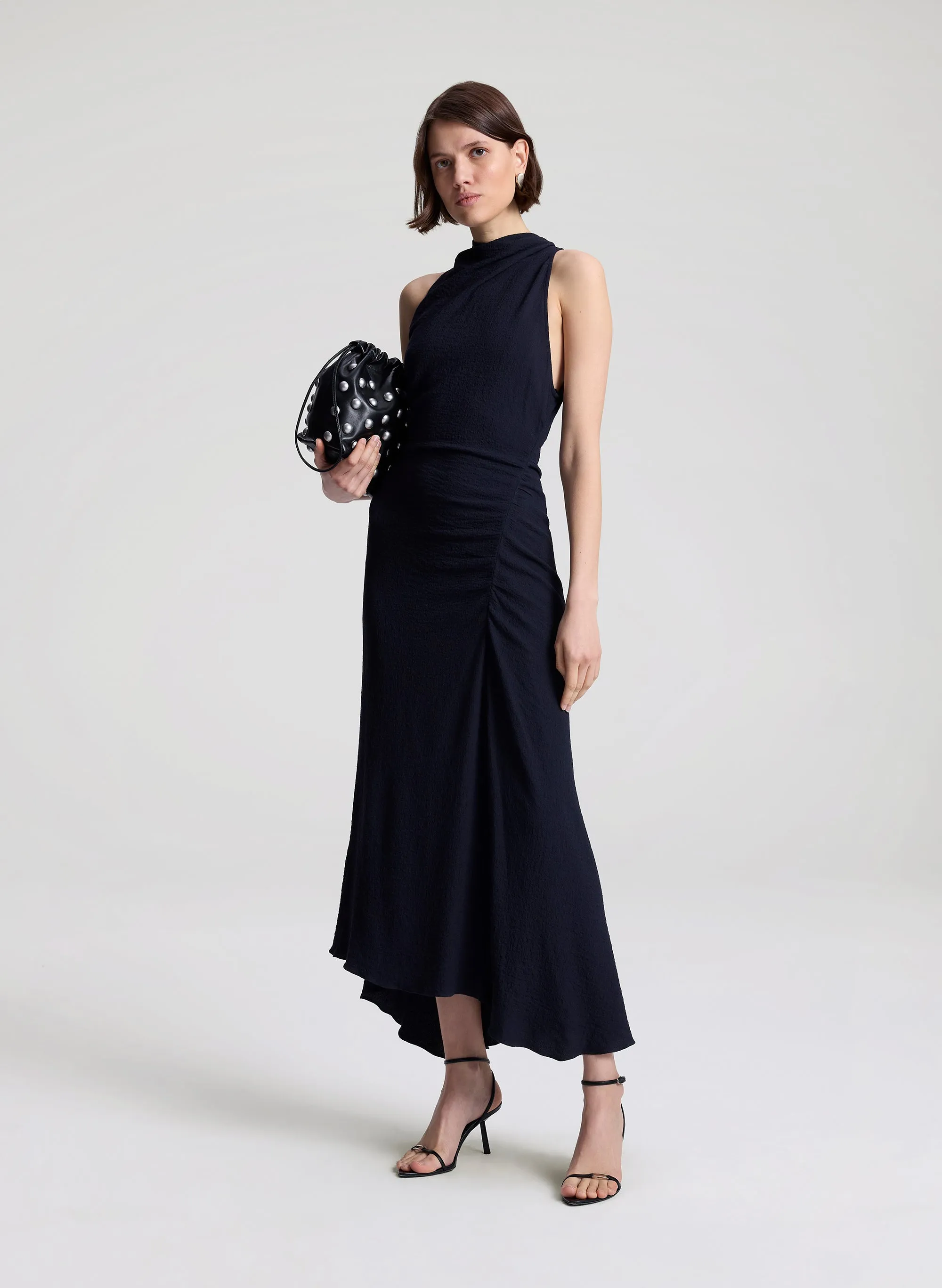 Inez Textured Midi Dress sold by A.L.C. product image thumbnail 4