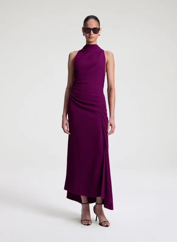 Inez Textured Midi Dress made by A.L.C.