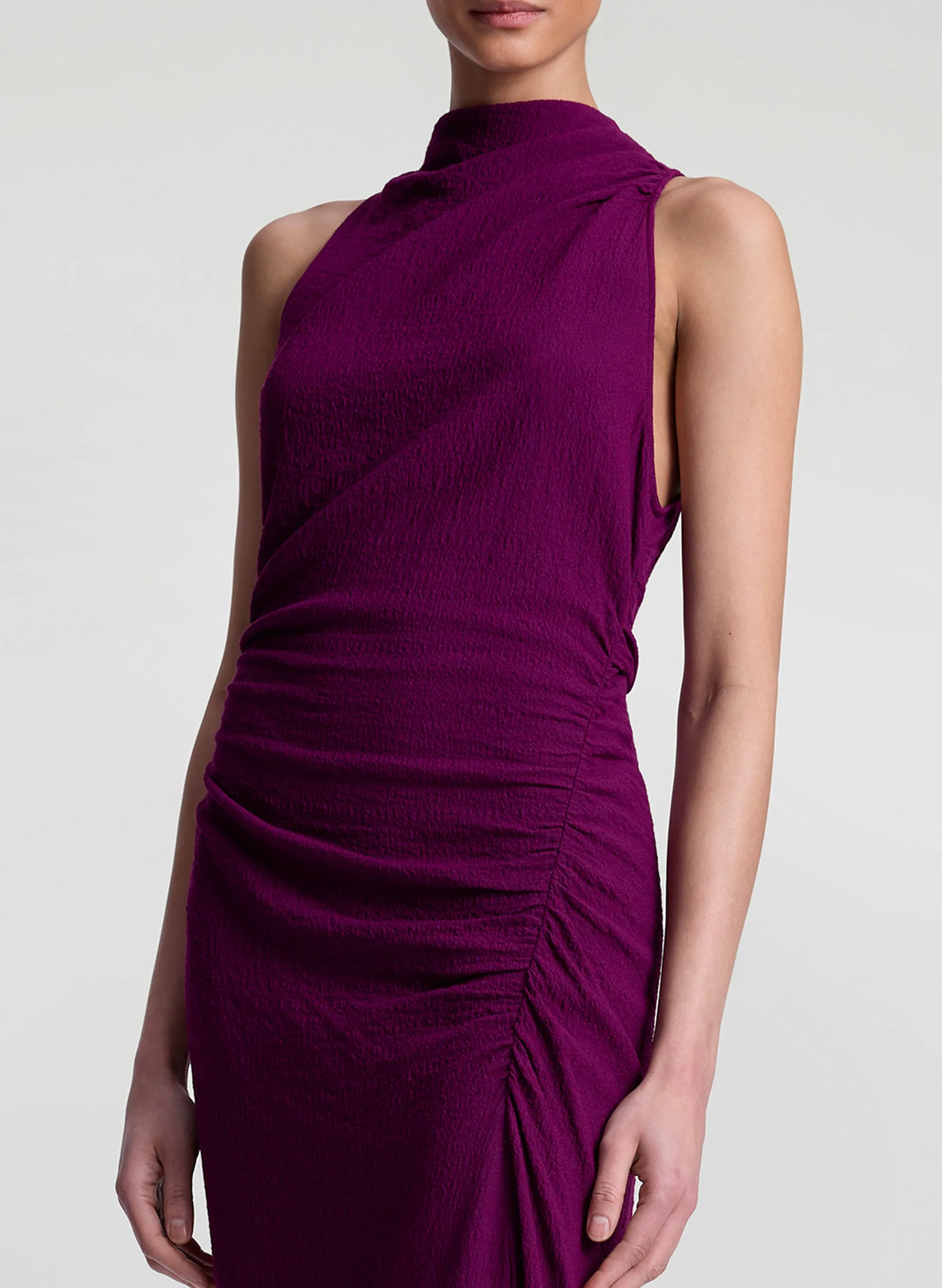 Inez Textured Midi Dress sold by A.L.C. product image thumbnail 2