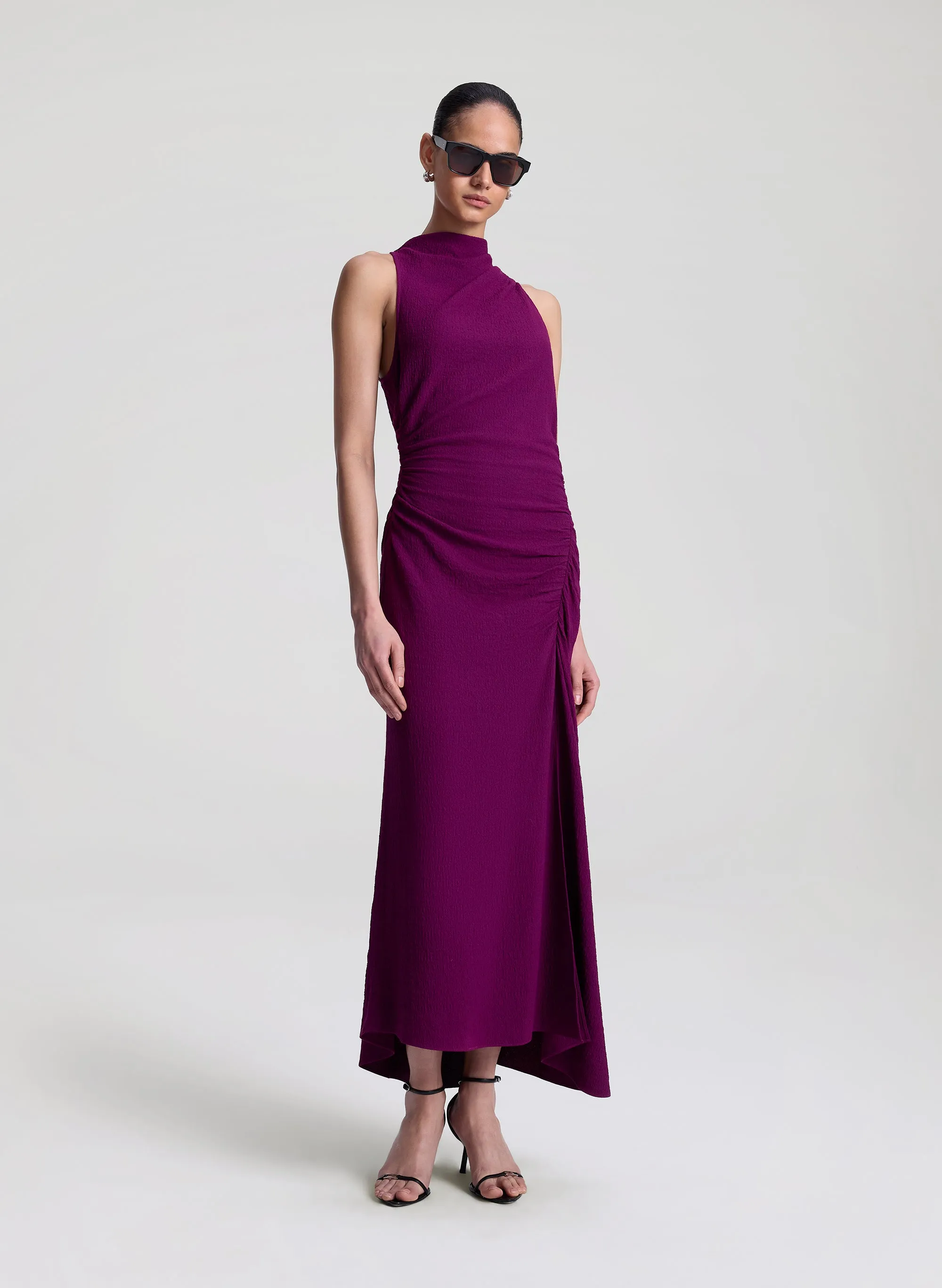 Inez Textured Midi Dress sold by A.L.C. product image thumbnail 3