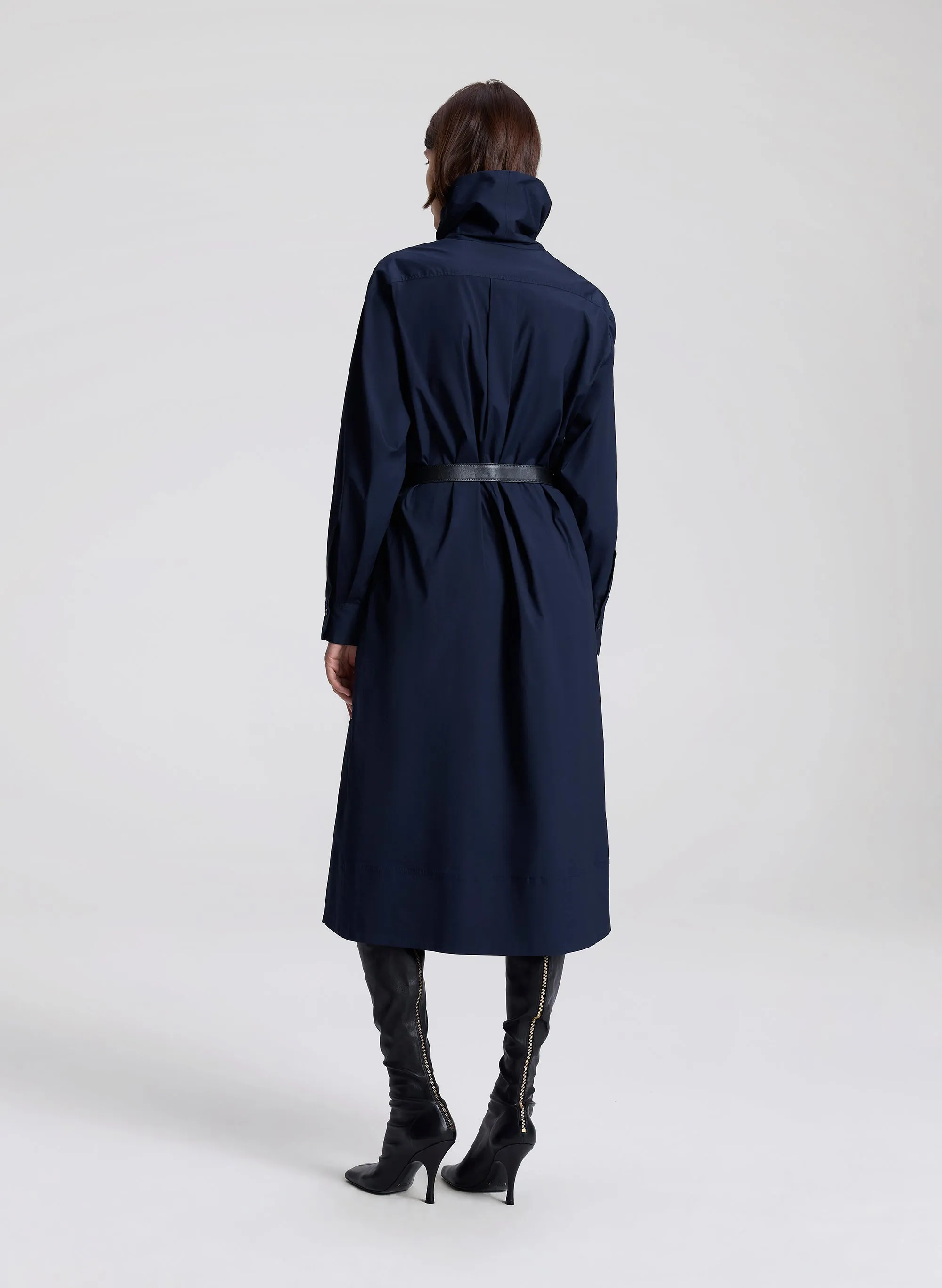 Wells Stretch Cotton Midi Dress sold by A.L.C. product image thumbnail 5