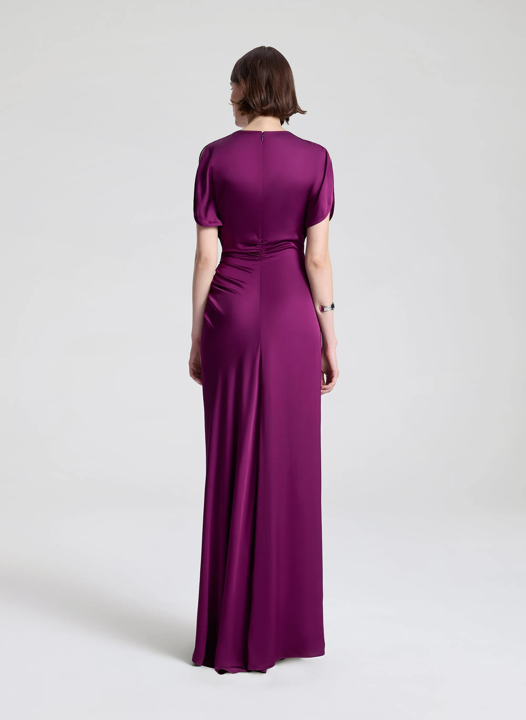 Nadia Satin Gown sold by A.L.C. product image thumbnail 5