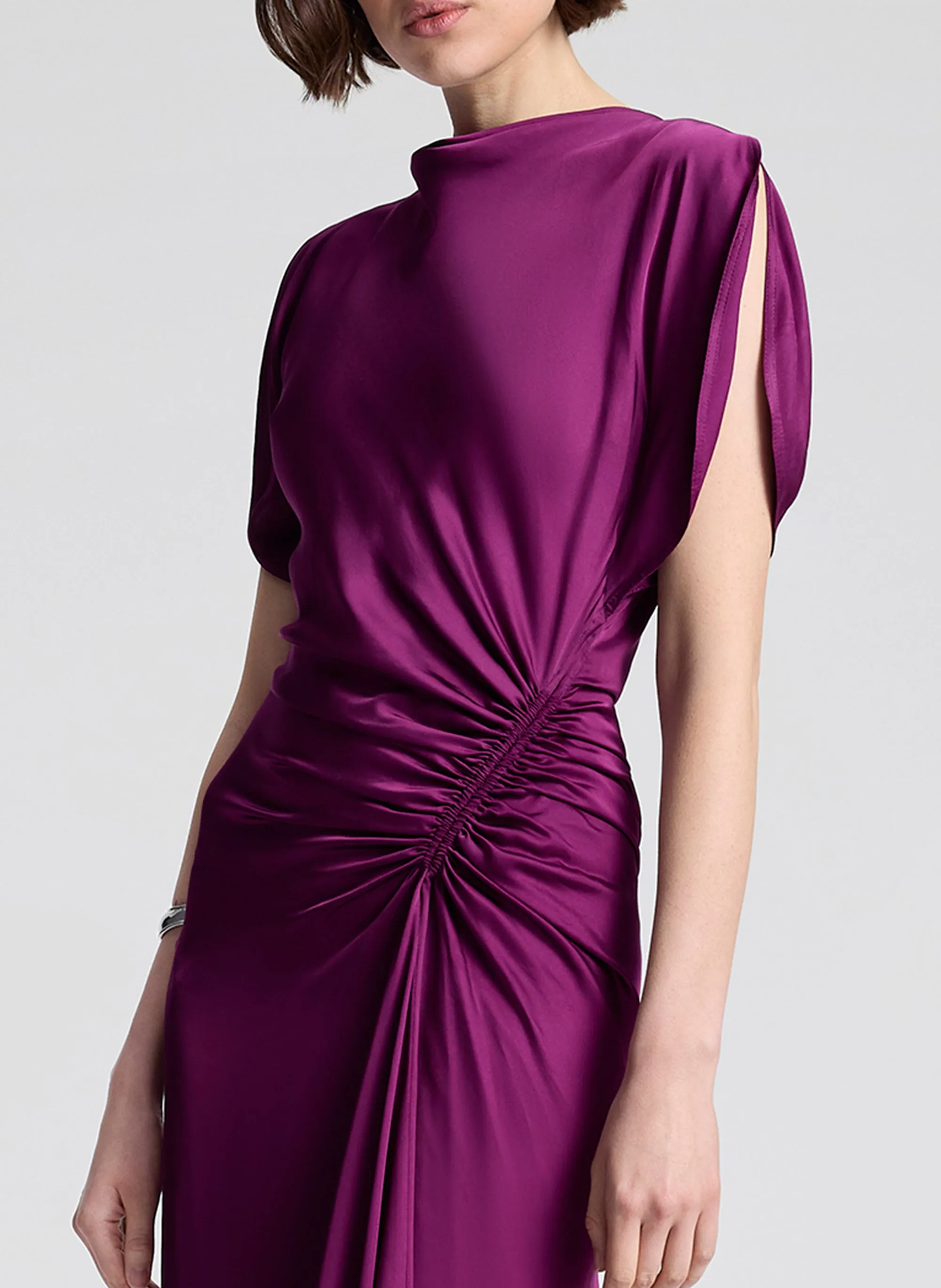 Nadia Satin Gown sold by A.L.C. product image thumbnail 2