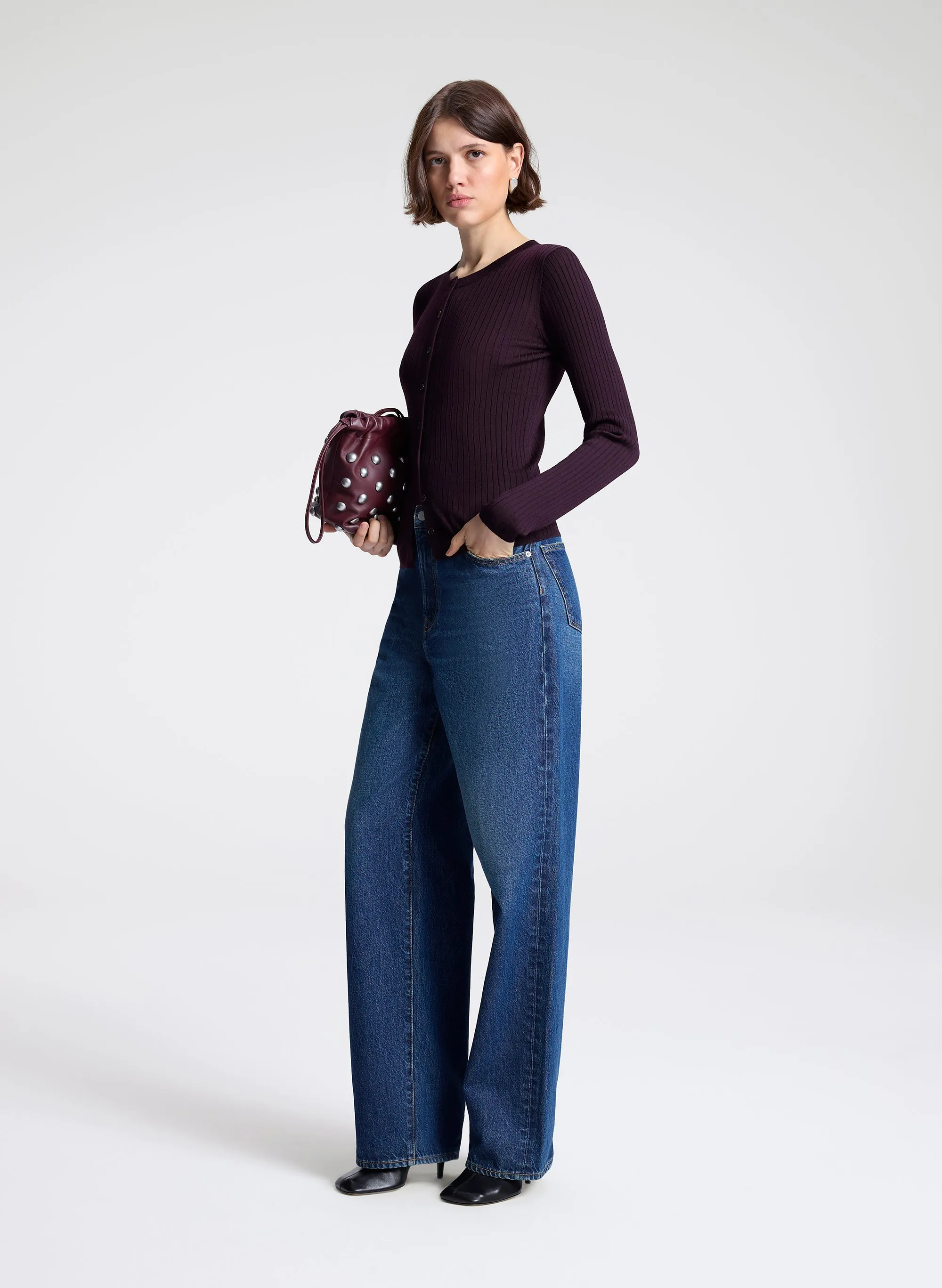 Fisher Fine Merino Knit Cardigan sold by A.L.C. product image thumbnail 4