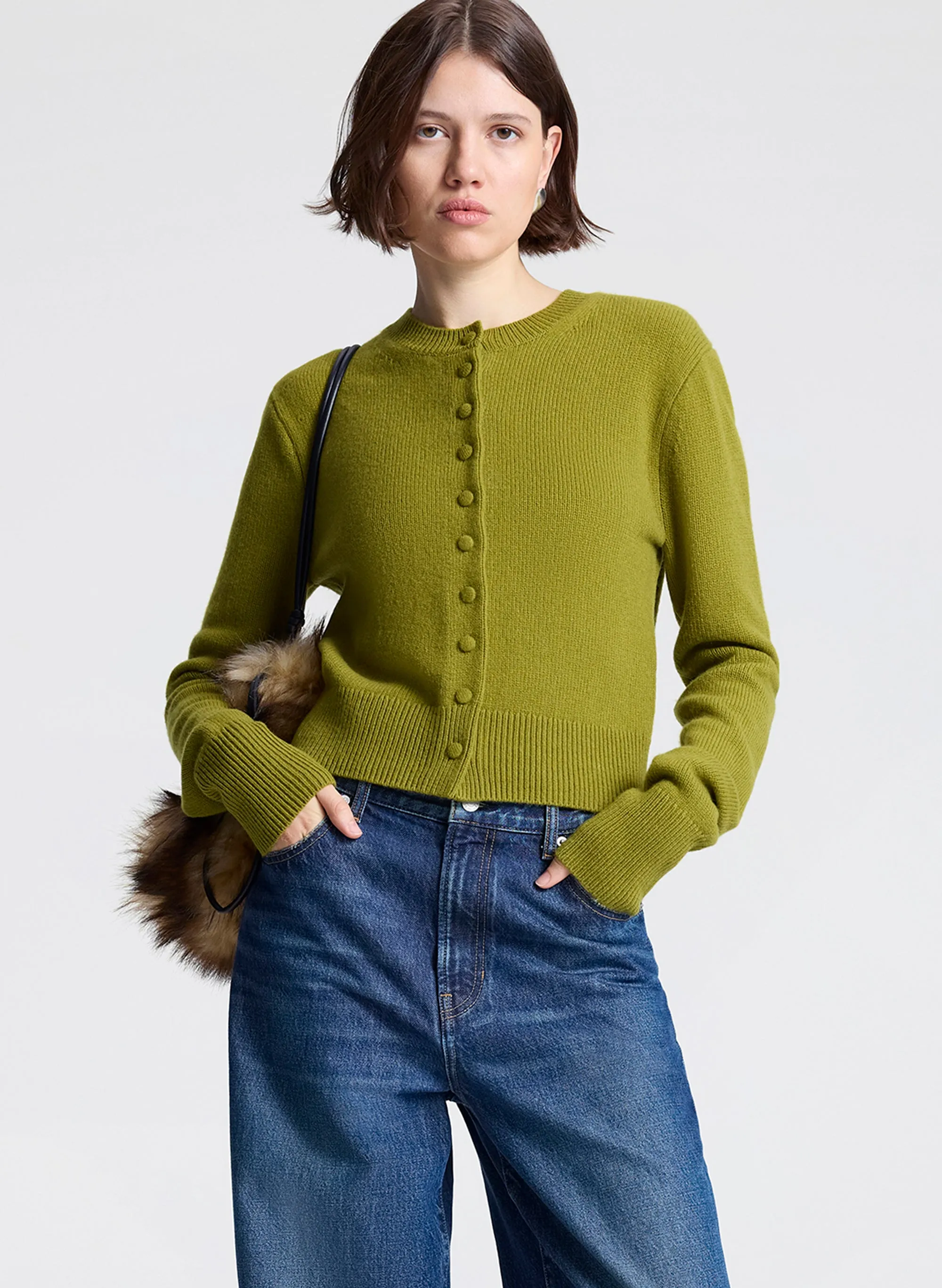 Skyler Cashmere Cardigan sold by A.L.C.