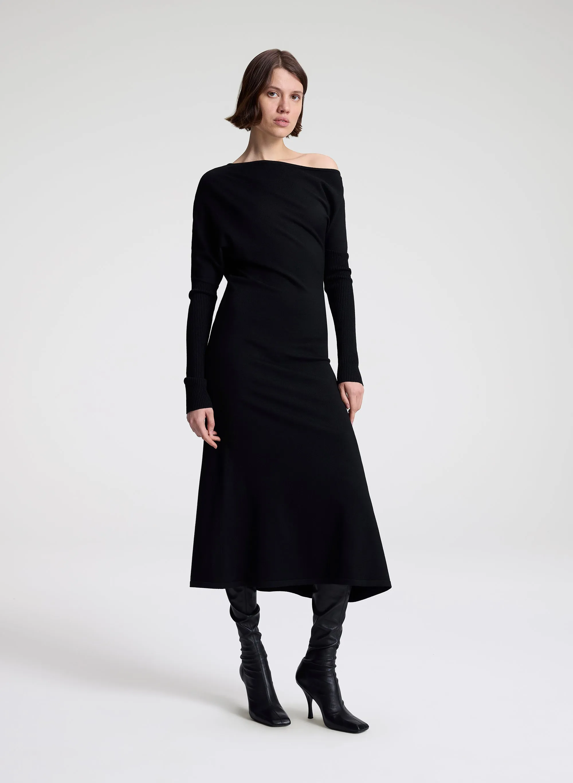 Liv Fine Merino Knit Midi Dress sold by A.L.C. product image thumbnail 3