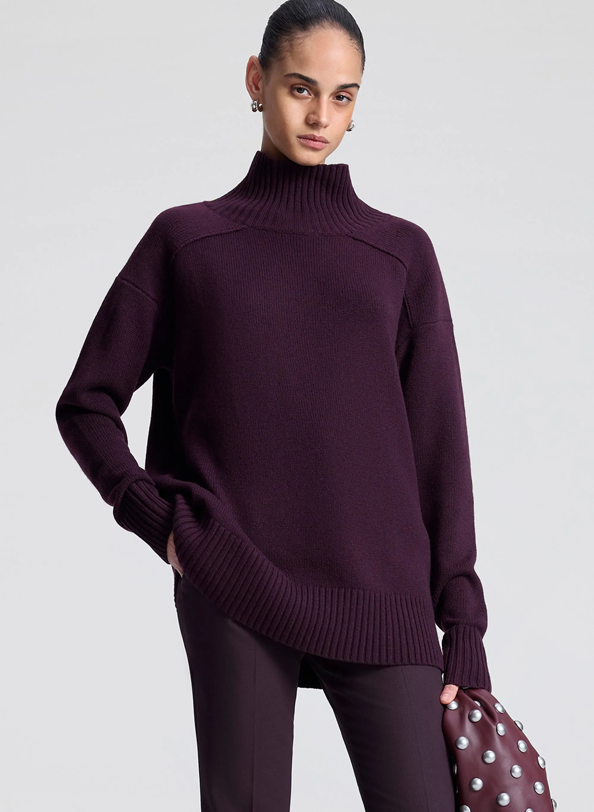 Archie Cashmere Turtleneck Sweater sold by A.L.C.