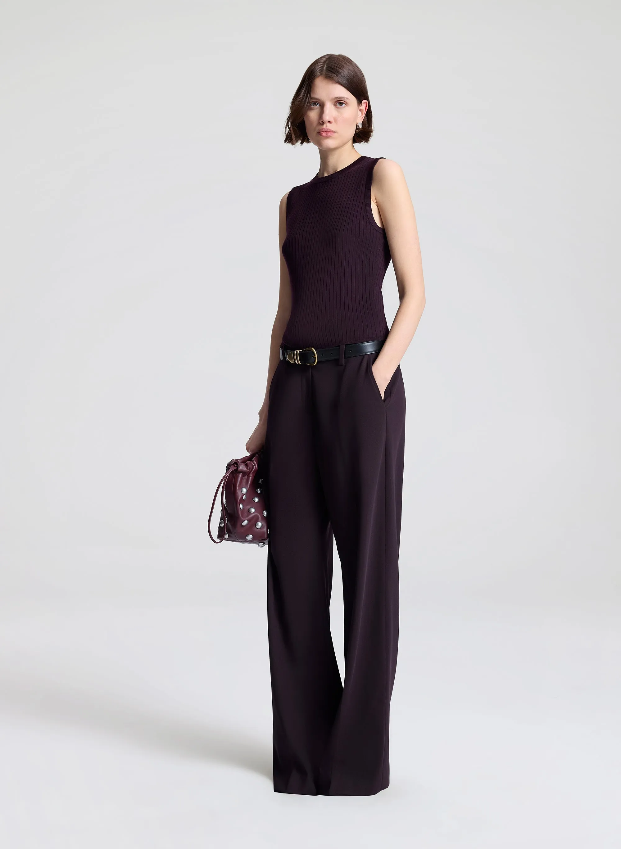 Mick Fine Merino Knit Top sold by A.L.C. product image thumbnail 4