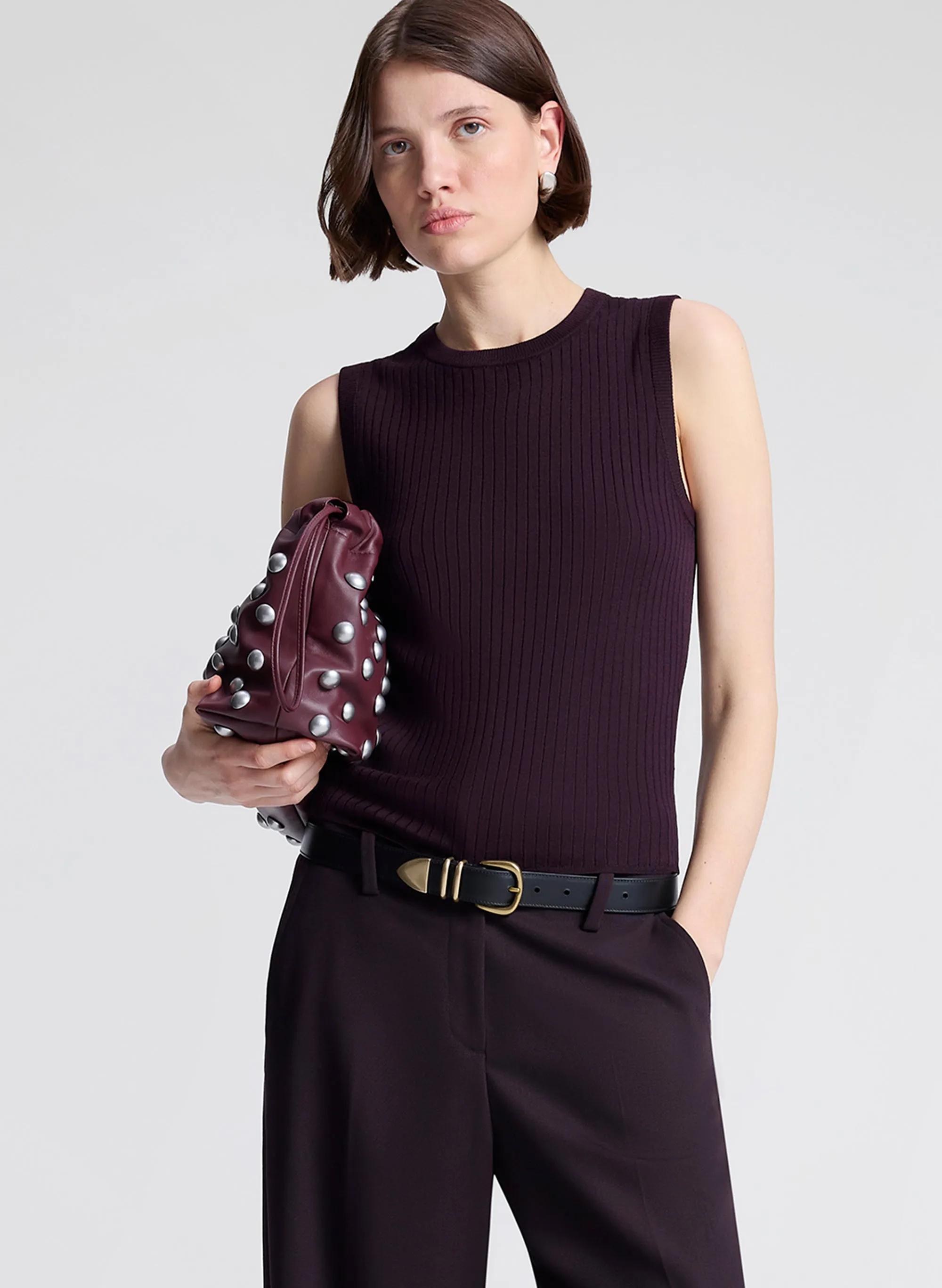 Mick Fine Merino Knit Top sold by A.L.C.