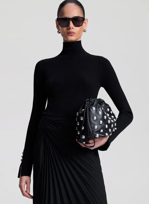 Jett Knit Merino Turtleneck Top made by A.L.C.