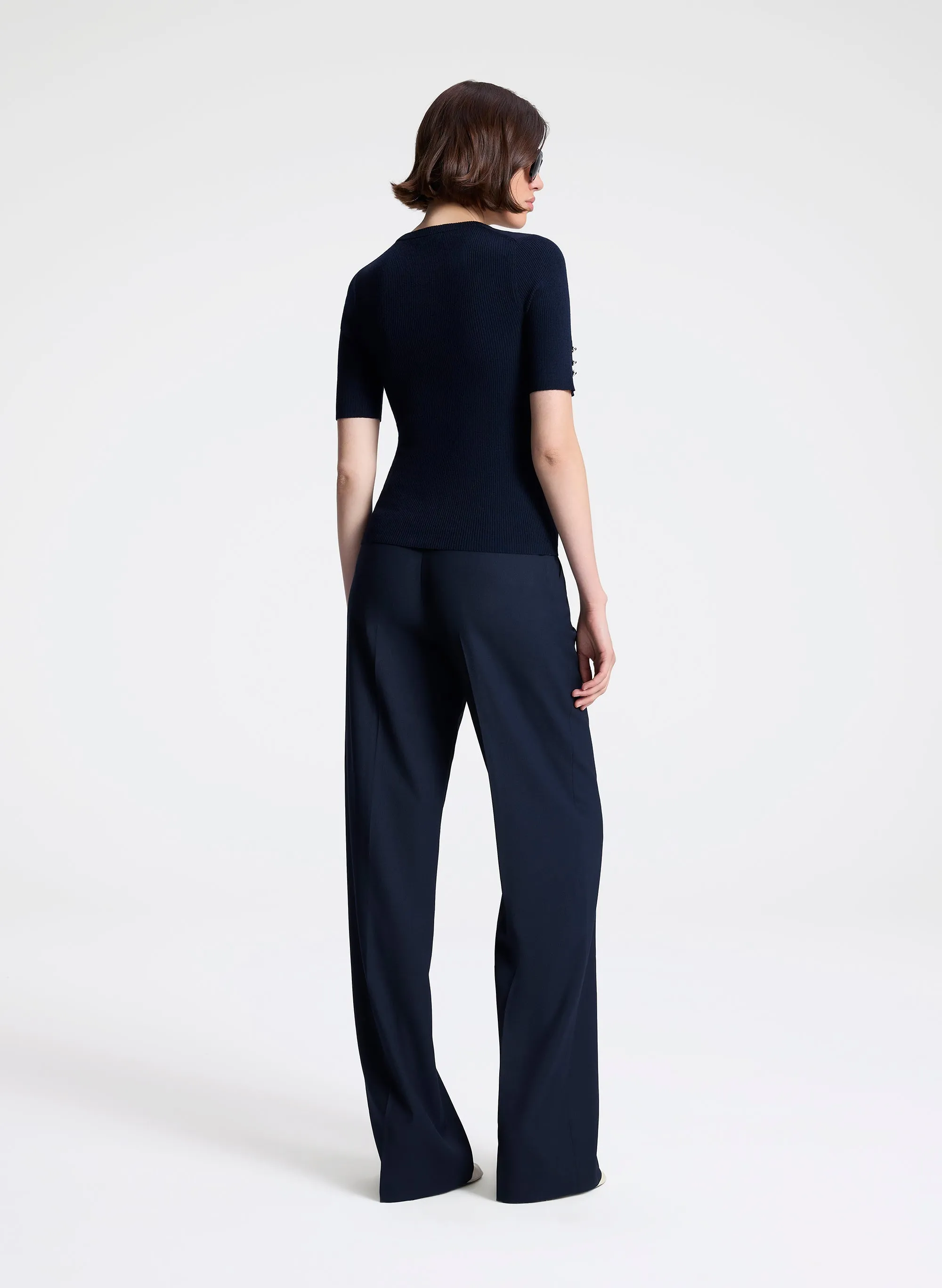 Josie Knit Merino Top sold by A.L.C. product image thumbnail 5