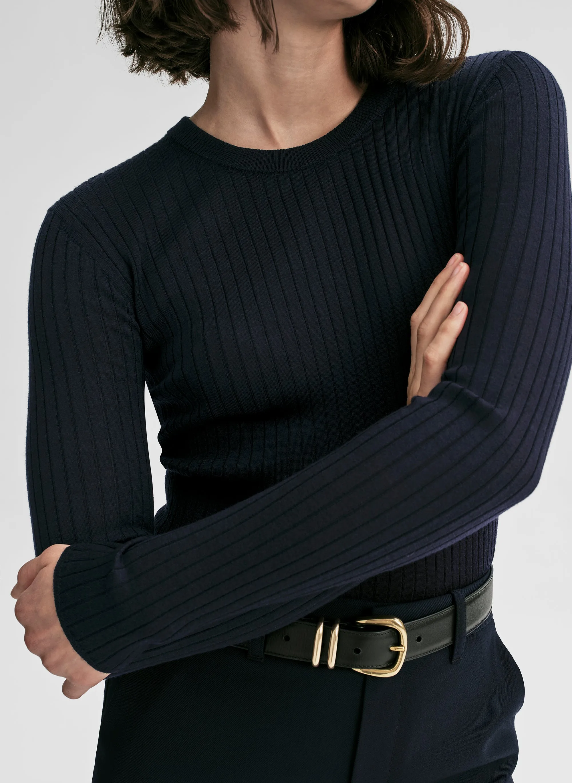 Kyle Ribbed Merino Top sold by A.L.C. product image thumbnail 2