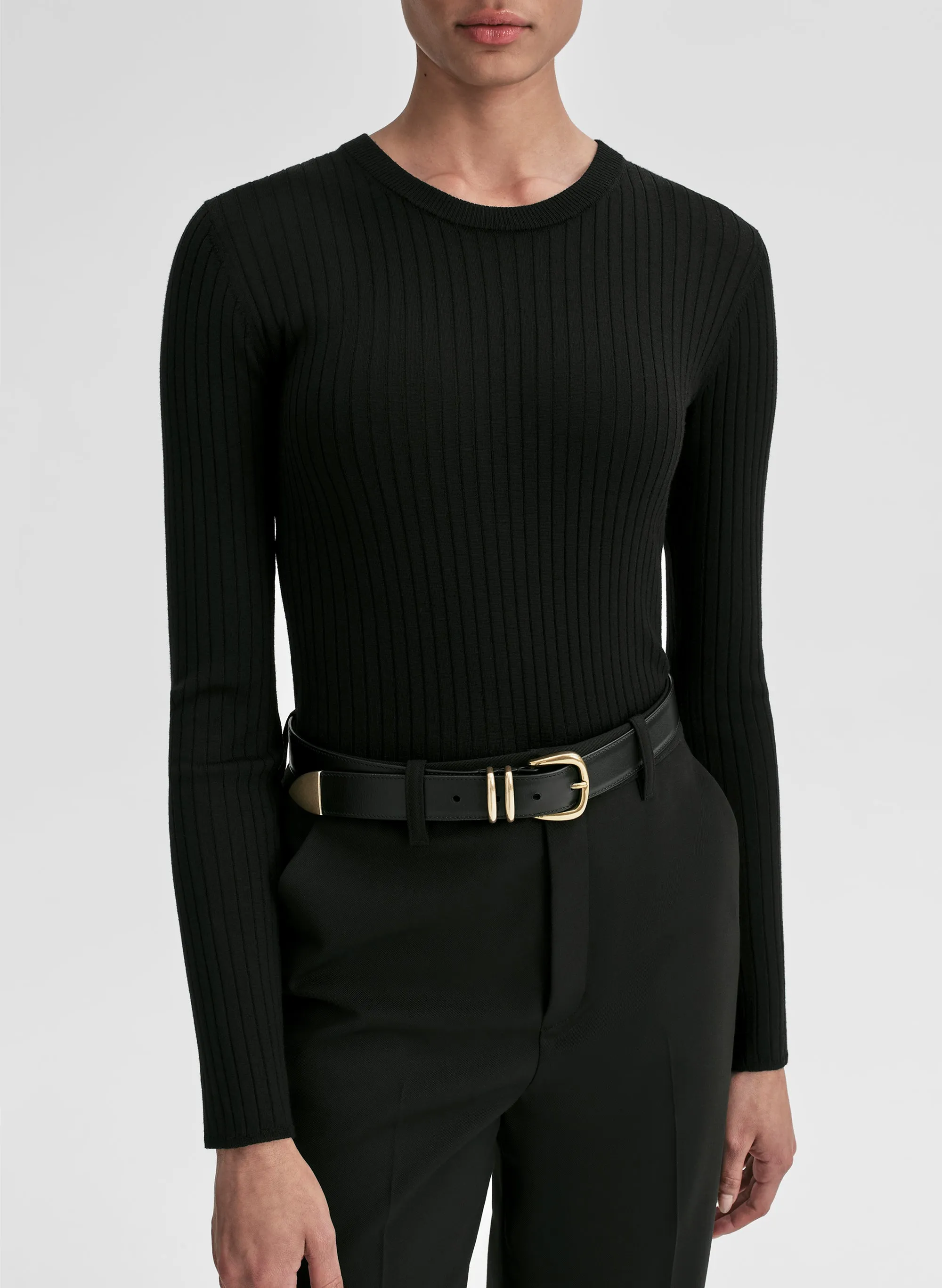 Kyle Ribbed Merino Top sold by A.L.C. product image thumbnail 2