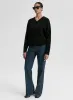 Calven Cashmere V Neck Sweater sold by A.L.C.