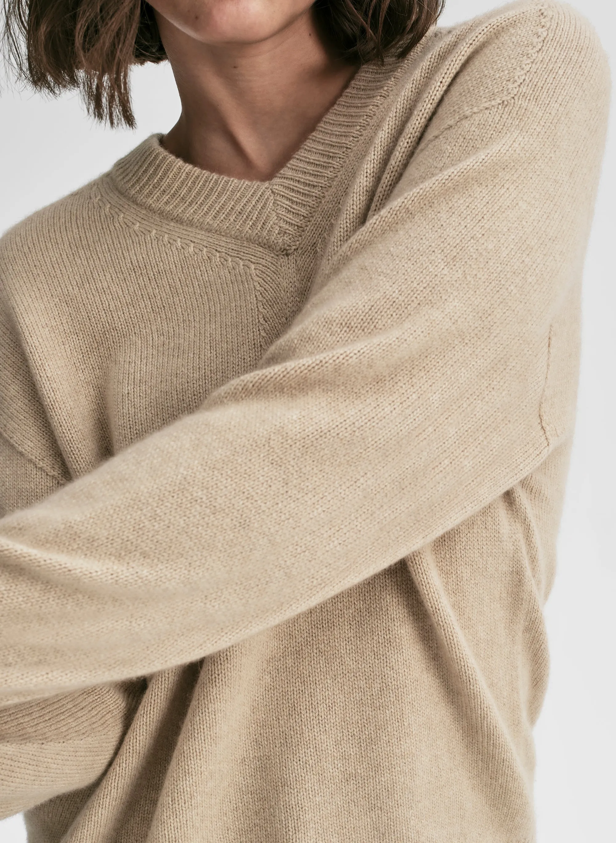 Calven Cashmere V Neck Sweater sold by A.L.C. product image thumbnail 2