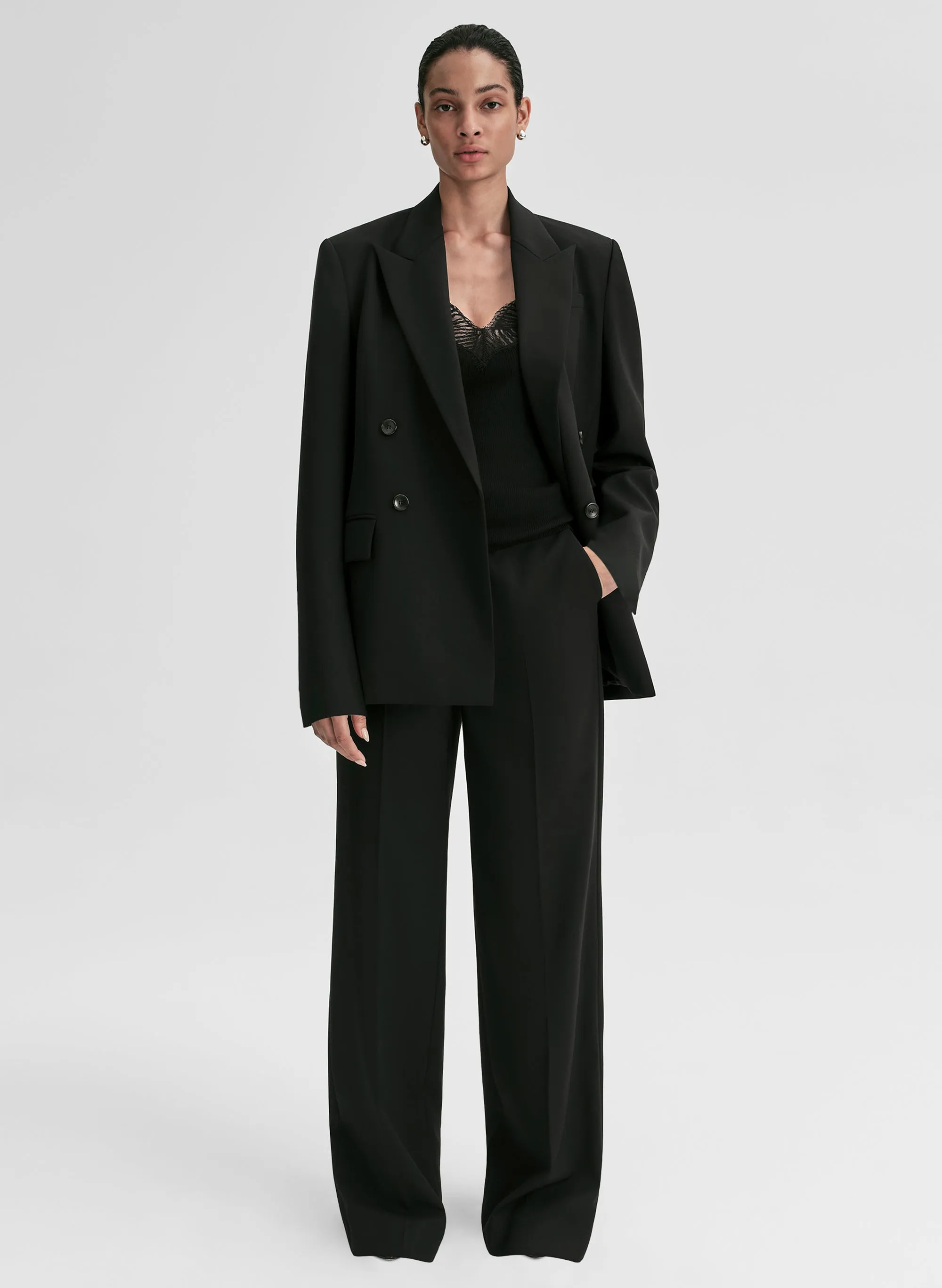 Calla Oversized Tailored Jacket sold by A.L.C. product image thumbnail 3