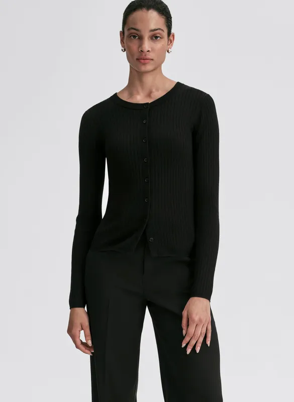 Fisher Fine Merino Knit Cardigan made by A.L.C.