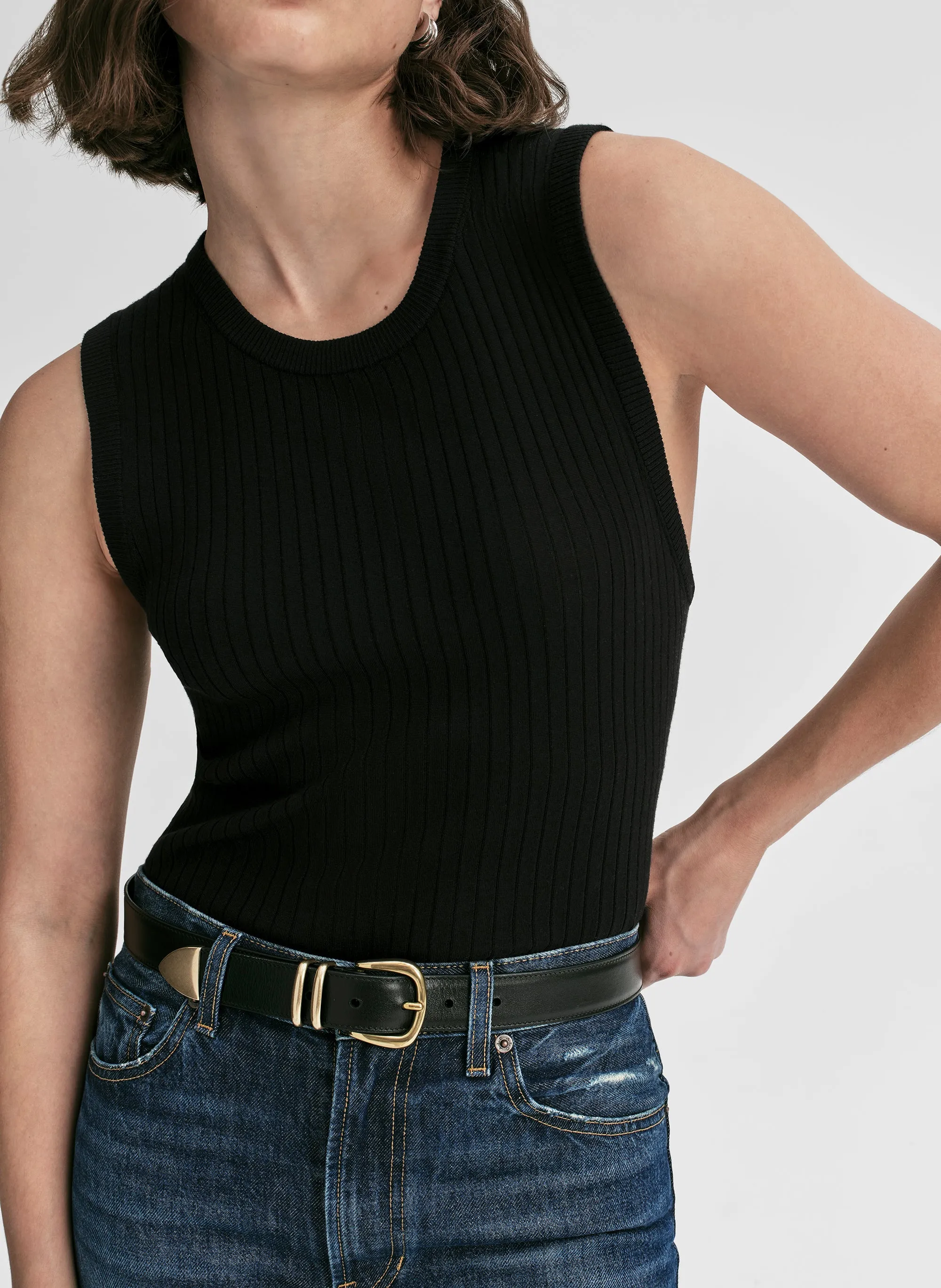 Mick Fine Merino Knit Top sold by A.L.C. product image thumbnail 2