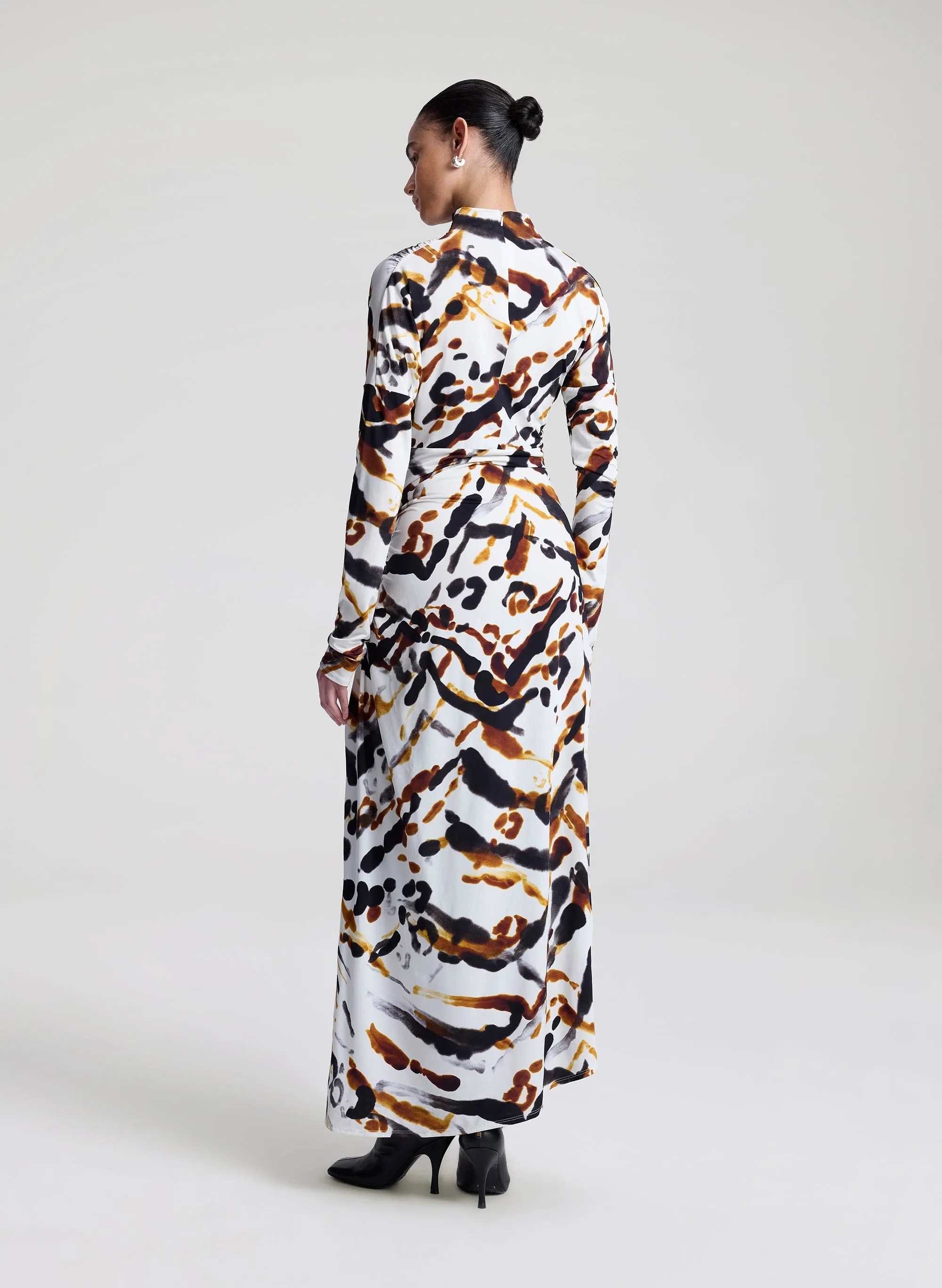 Lia Jersey Printed Maxi Dress sold by A.L.C. product image thumbnail 5