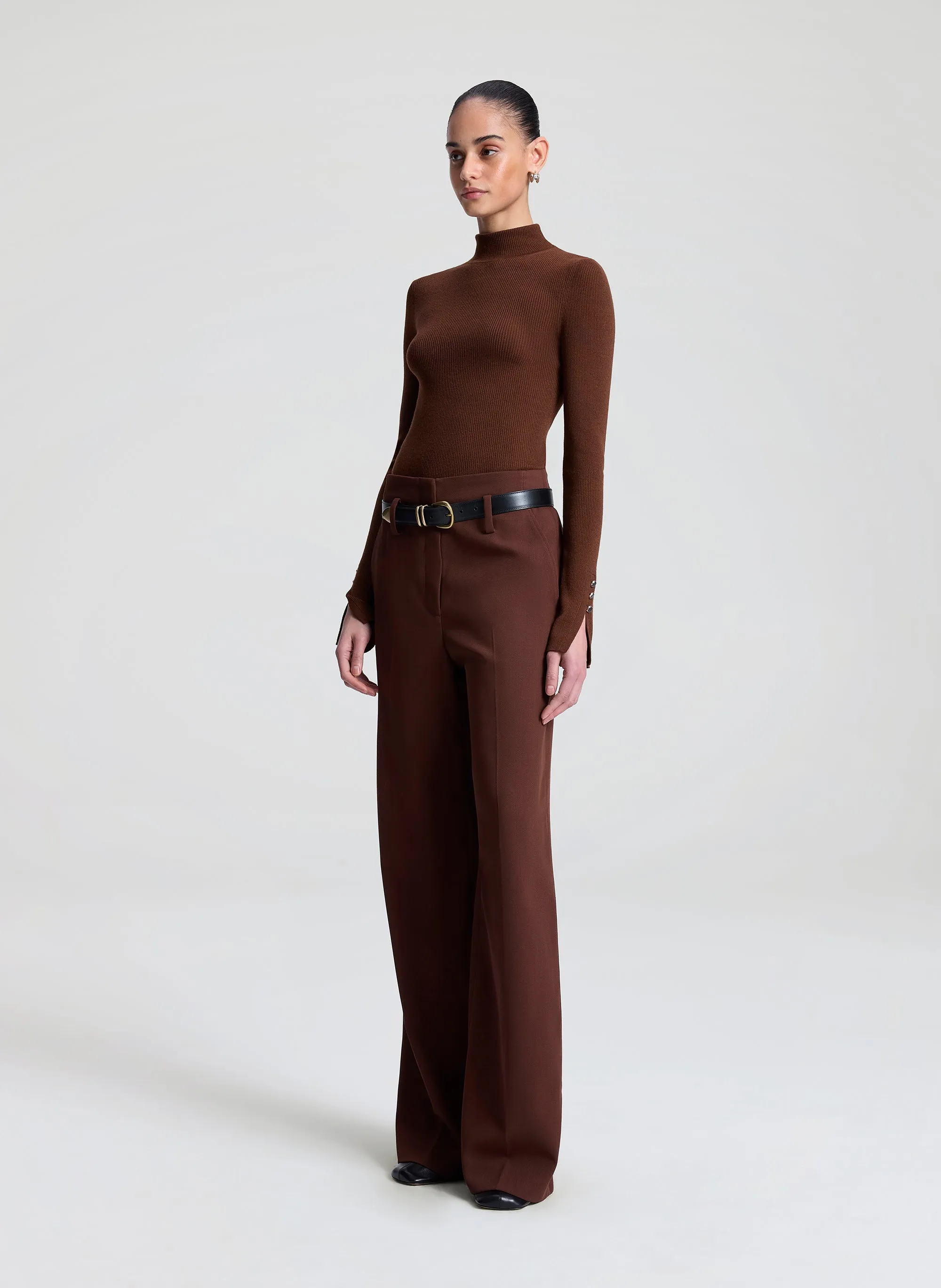 Jett Knit Merino Turtleneck Top sold by A.L.C. product image thumbnail 4