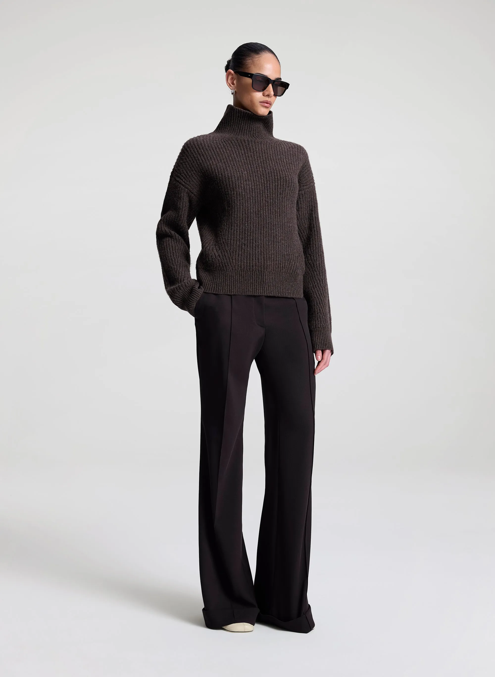 Jean Wool Turtleneck Sweater sold by A.L.C. product image thumbnail 3