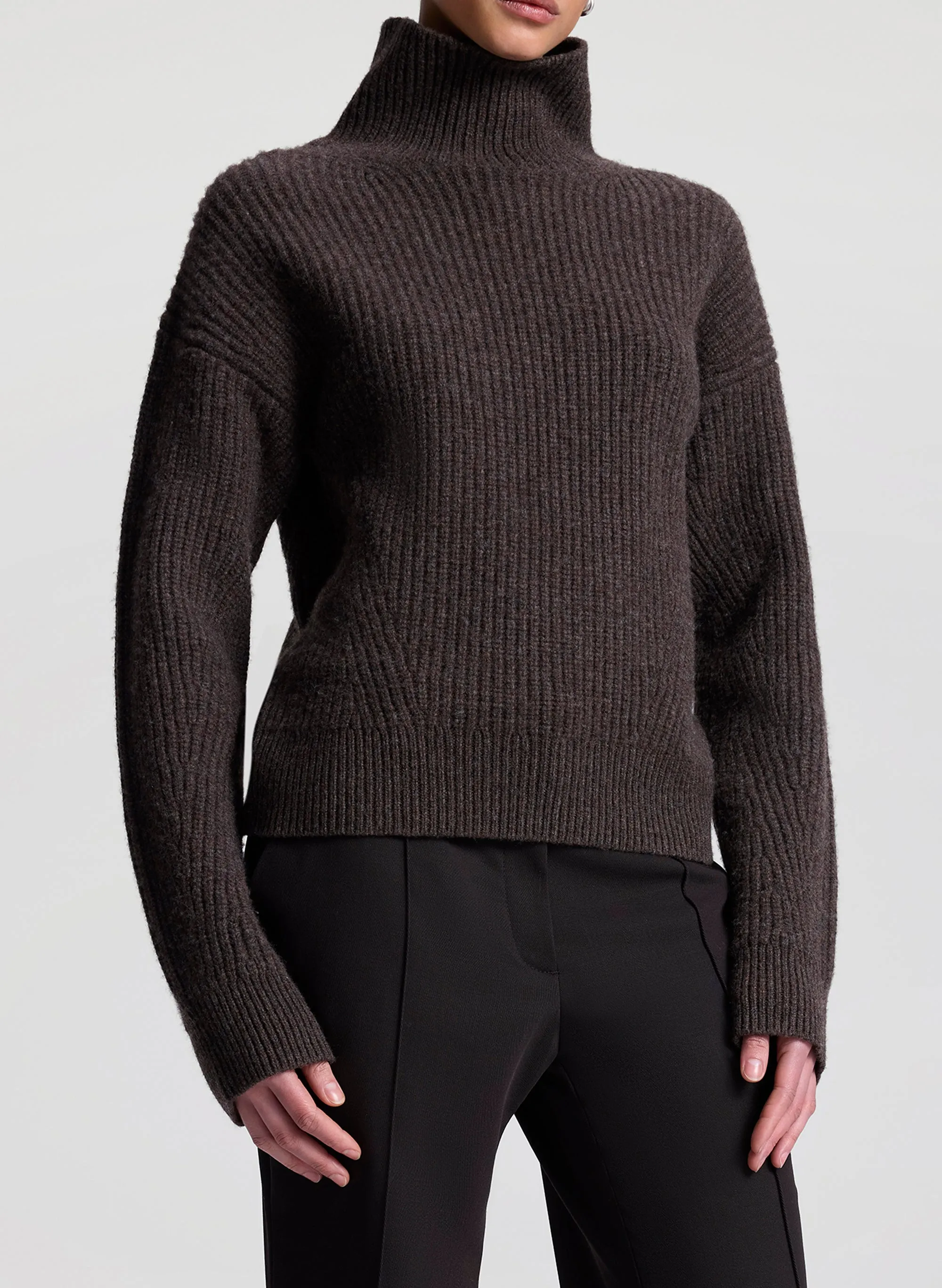 Jean Wool Turtleneck Sweater sold by A.L.C. product image thumbnail 2