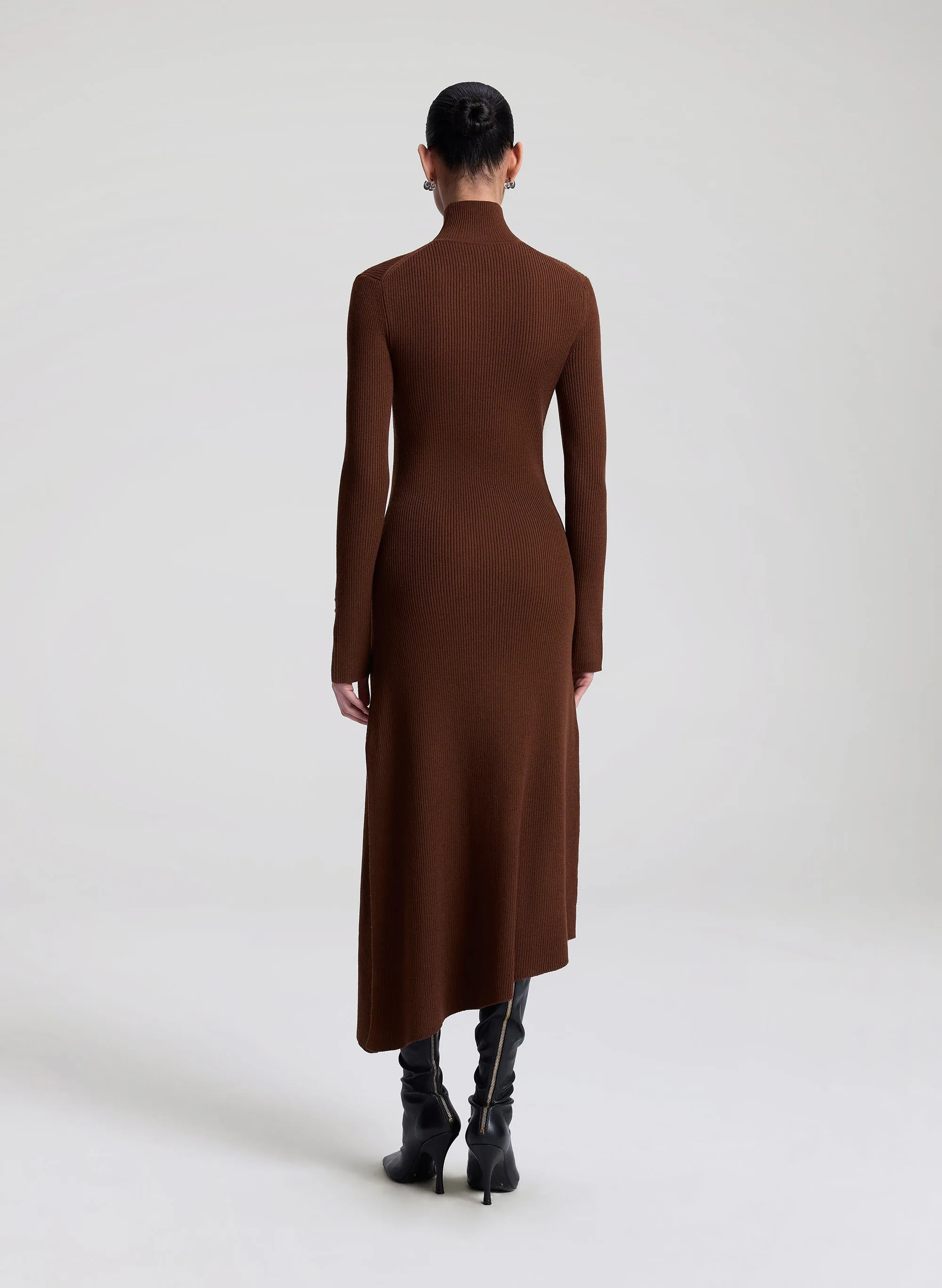 Jett Knit Merino Turtleneck Midi Dress sold by A.L.C. product image thumbnail 5