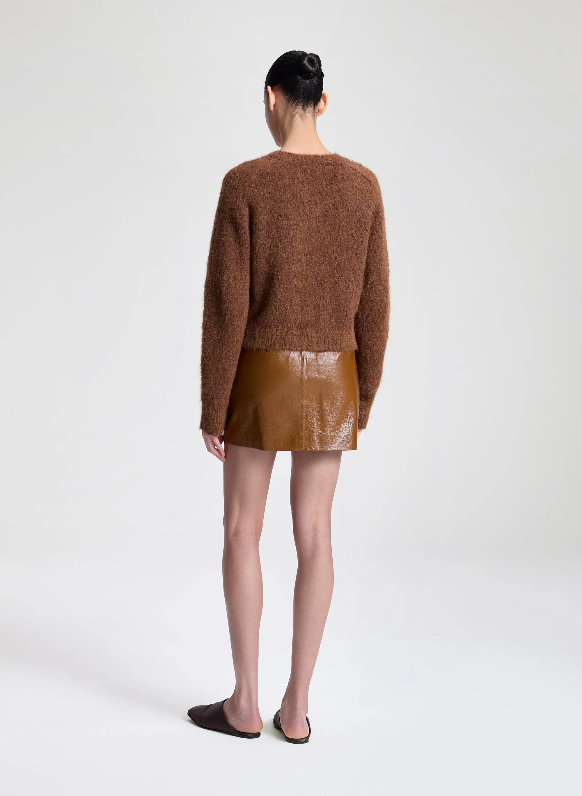 Lainie Brushed Alpaca Cardigan sold by A.L.C. product image thumbnail 5