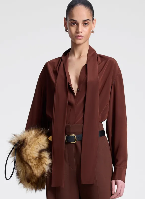 Vivi Silk Top sold by A.L.C.