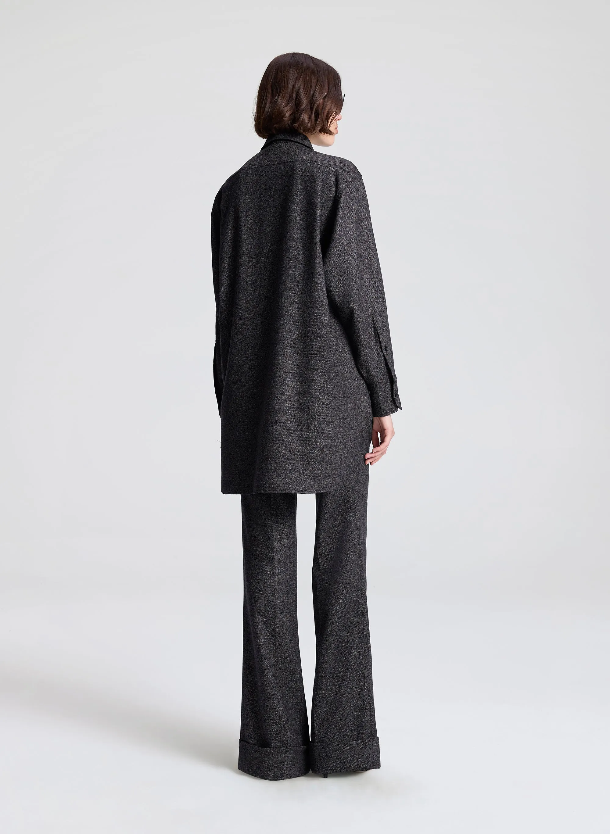 Max Wool Marled Tailored Pant sold by A.L.C. product image thumbnail 5