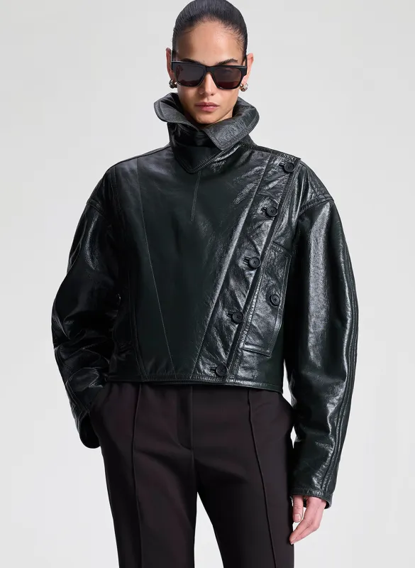 Eli Leather Jacket sold by A.L.C.