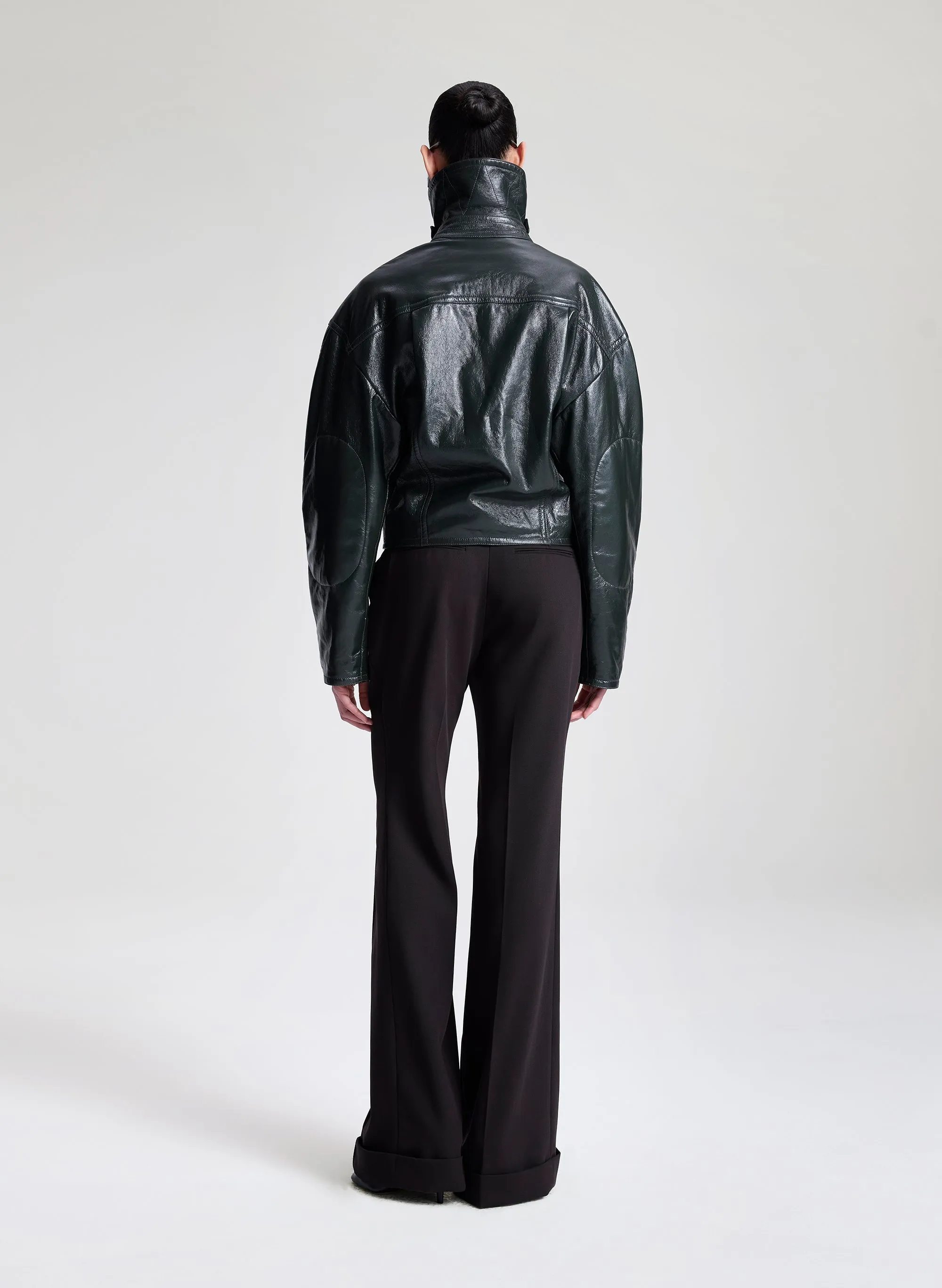 Eli Glossy Leather Jacket sold by A.L.C. product image thumbnail 5