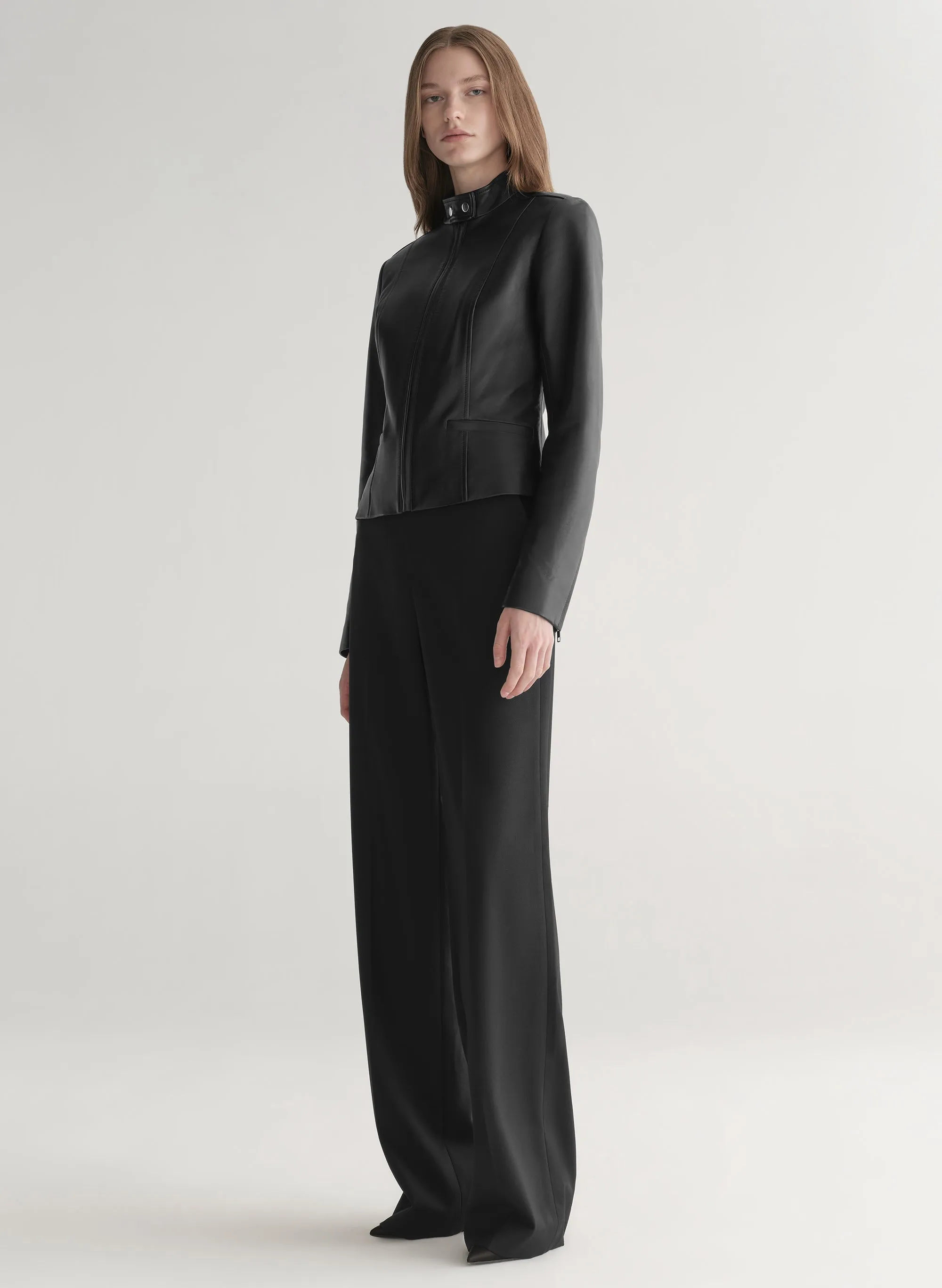 Marlowe Leather Jacket sold by A.L.C. product image thumbnail 4