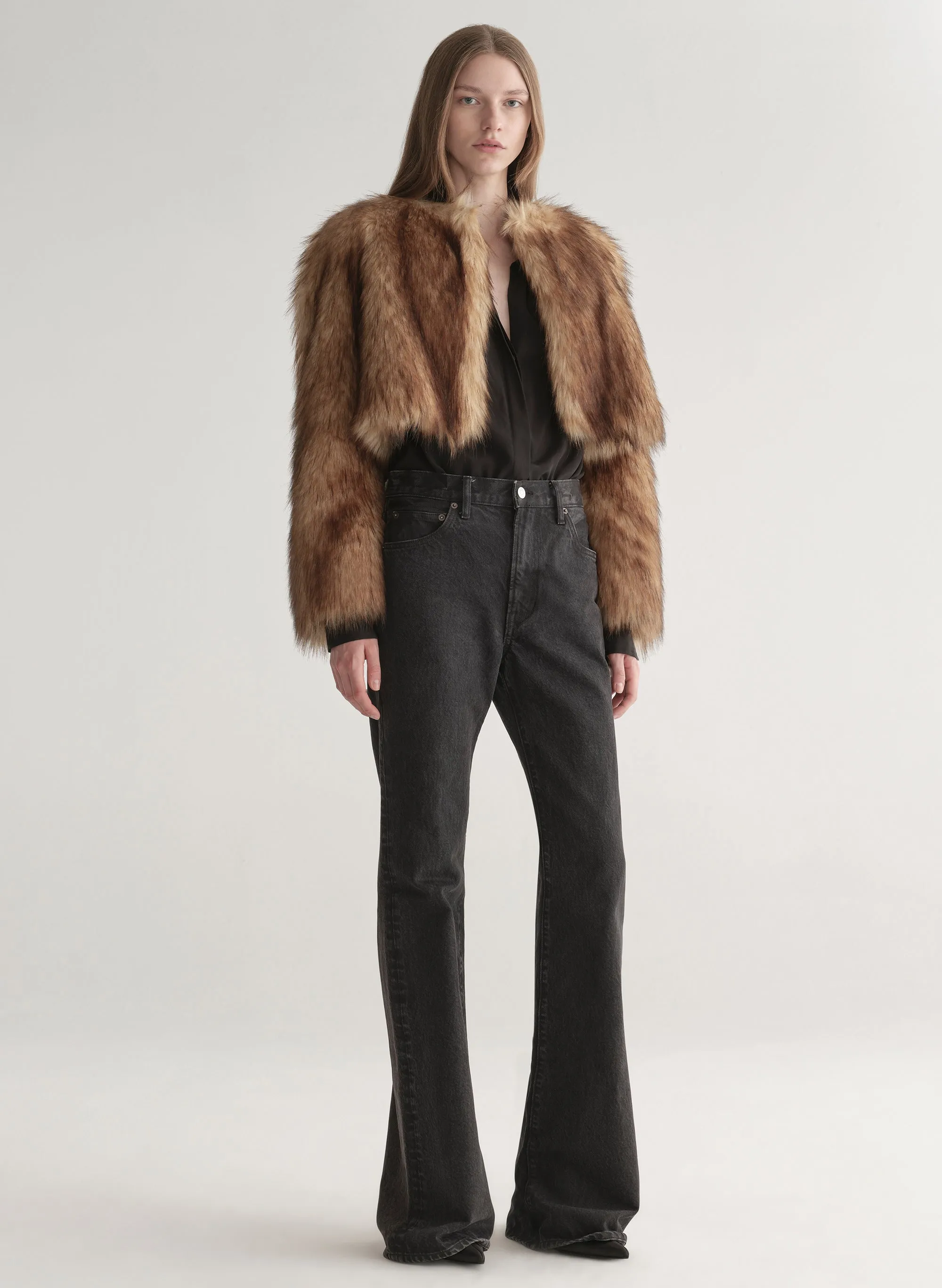 Gina Faux Fur Jacket sold by A.L.C. product image thumbnail 3