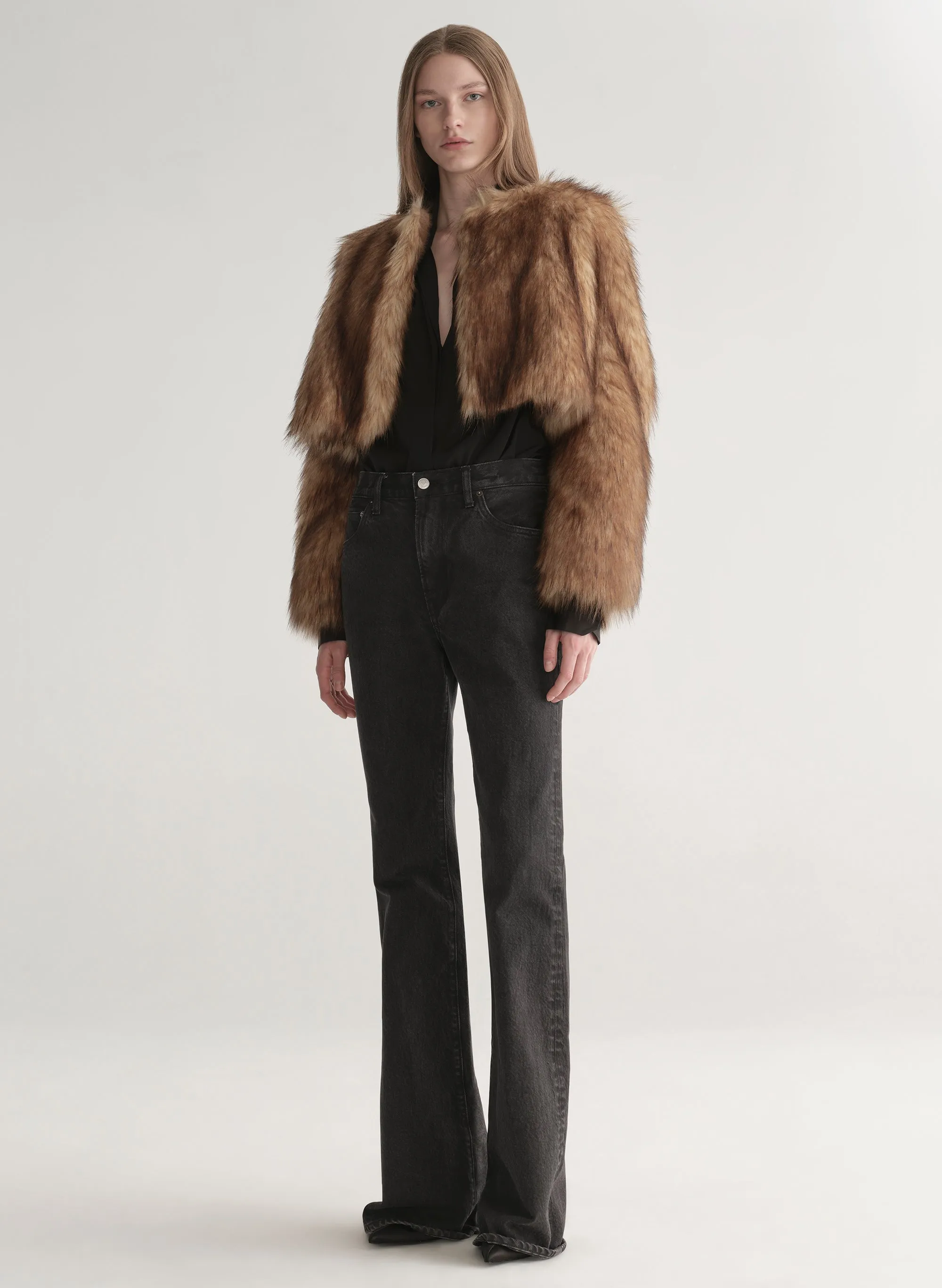 Gina Faux Fur Jacket sold by A.L.C. product image thumbnail 4