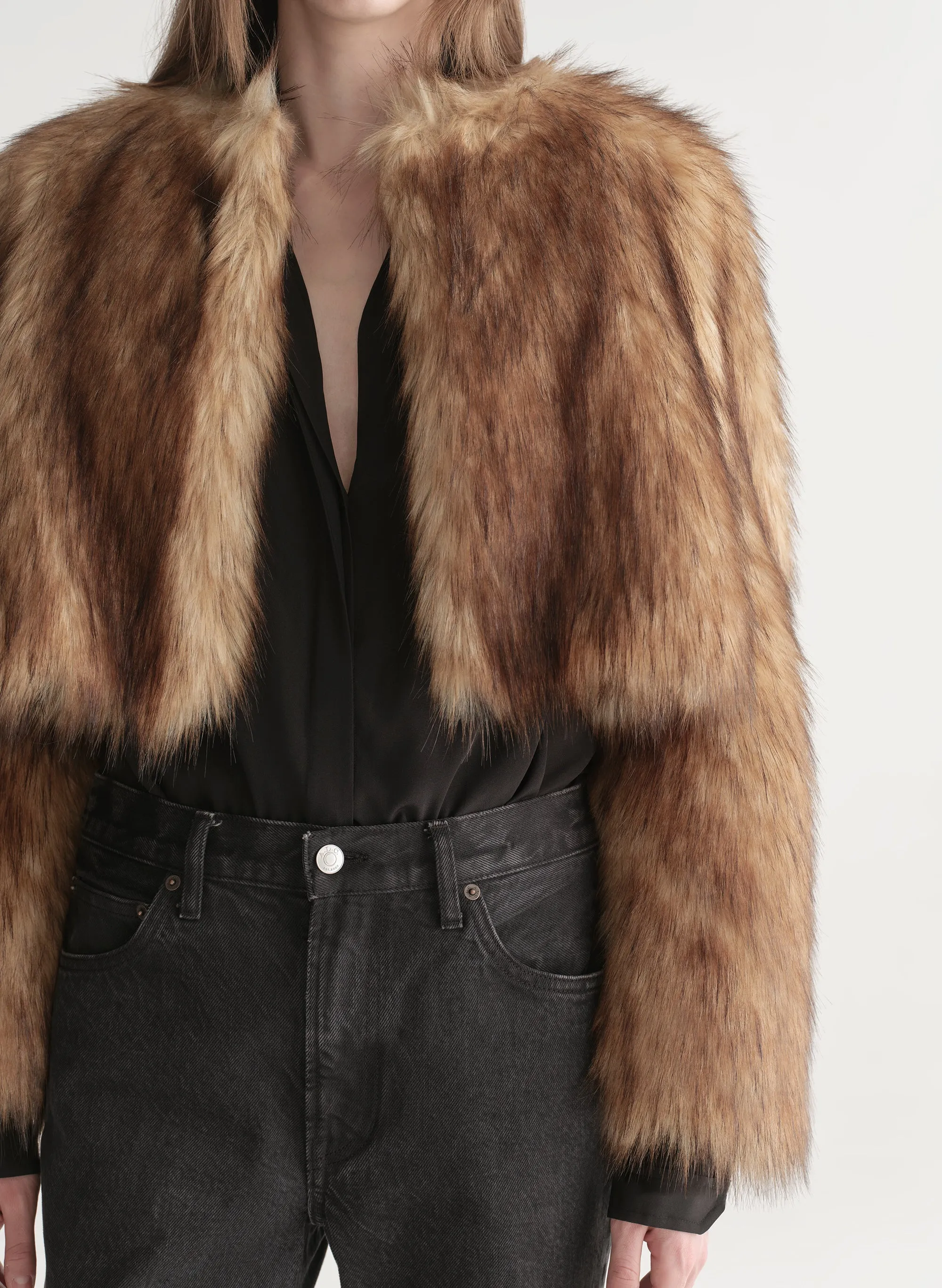 Gina Faux Fur Jacket sold by A.L.C. product image thumbnail 2