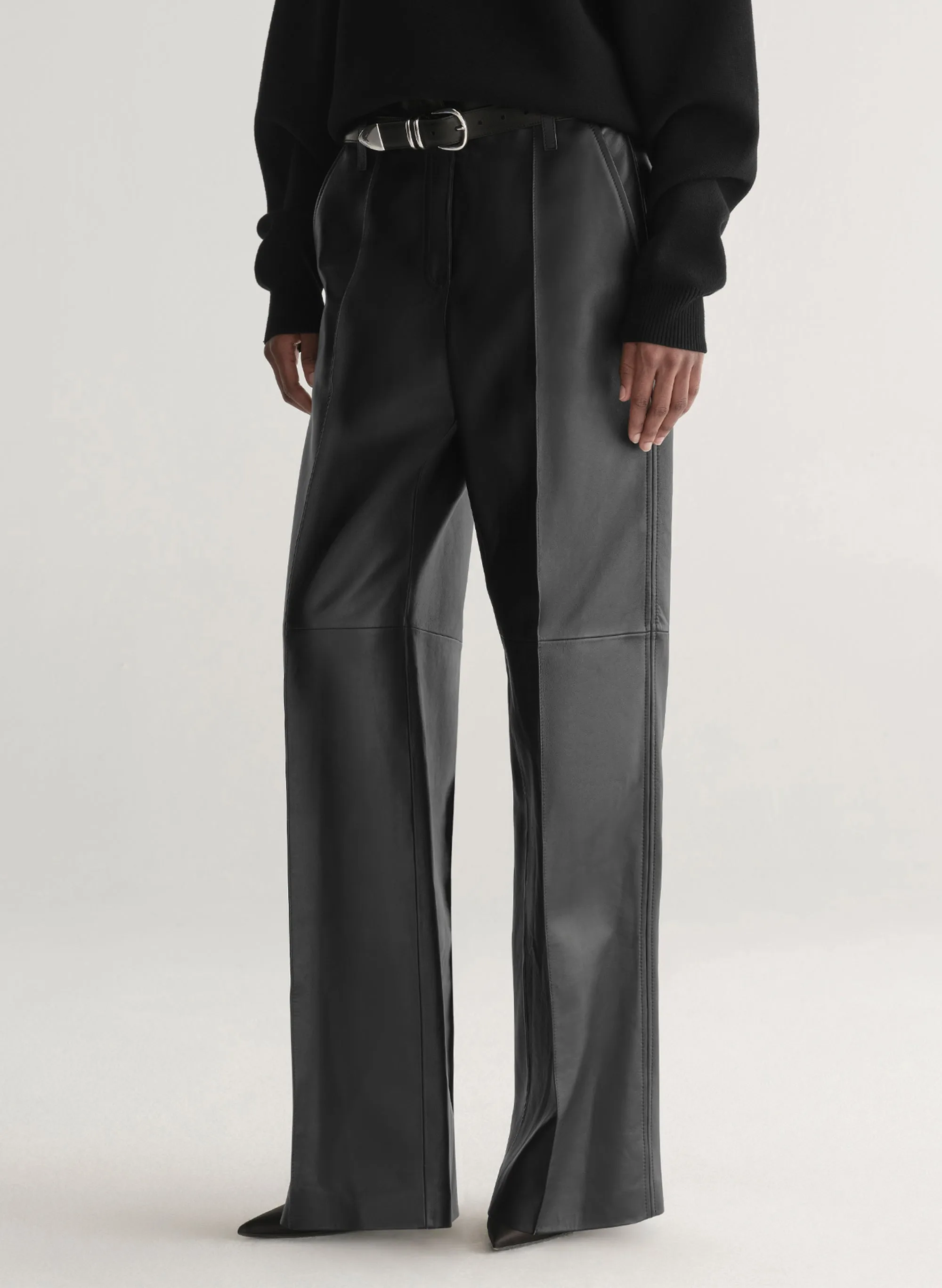 Liam Leather Pant sold by A.L.C. product image thumbnail 4