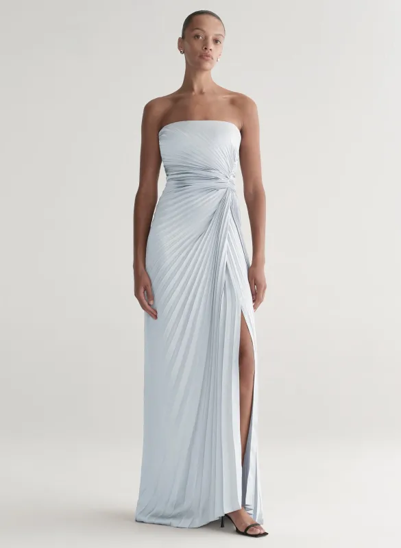 Layla Strapless Pleated Gown made by A.L.C.