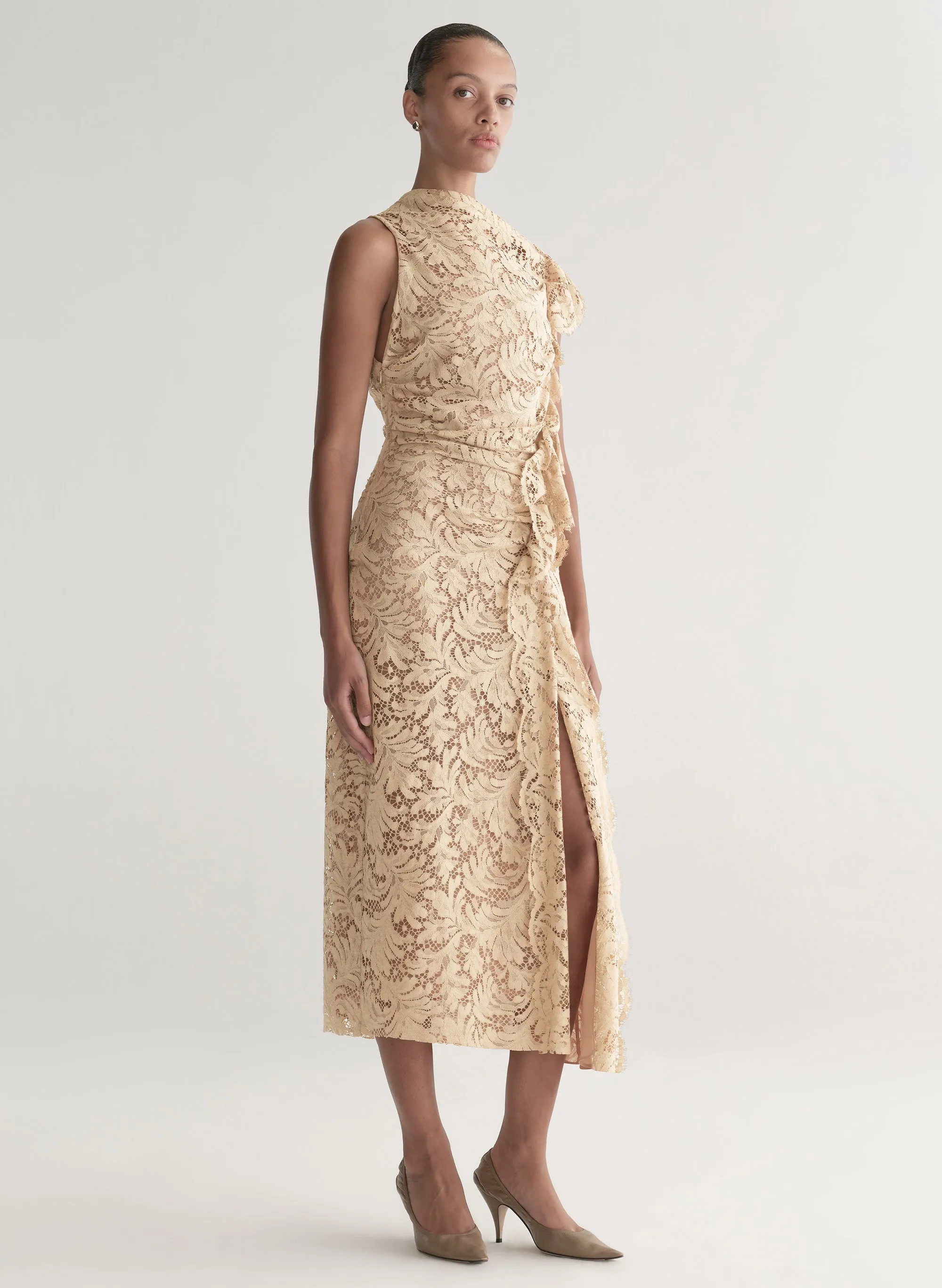 Astrid Lace Midi Dress sold by A.L.C. product image thumbnail 3