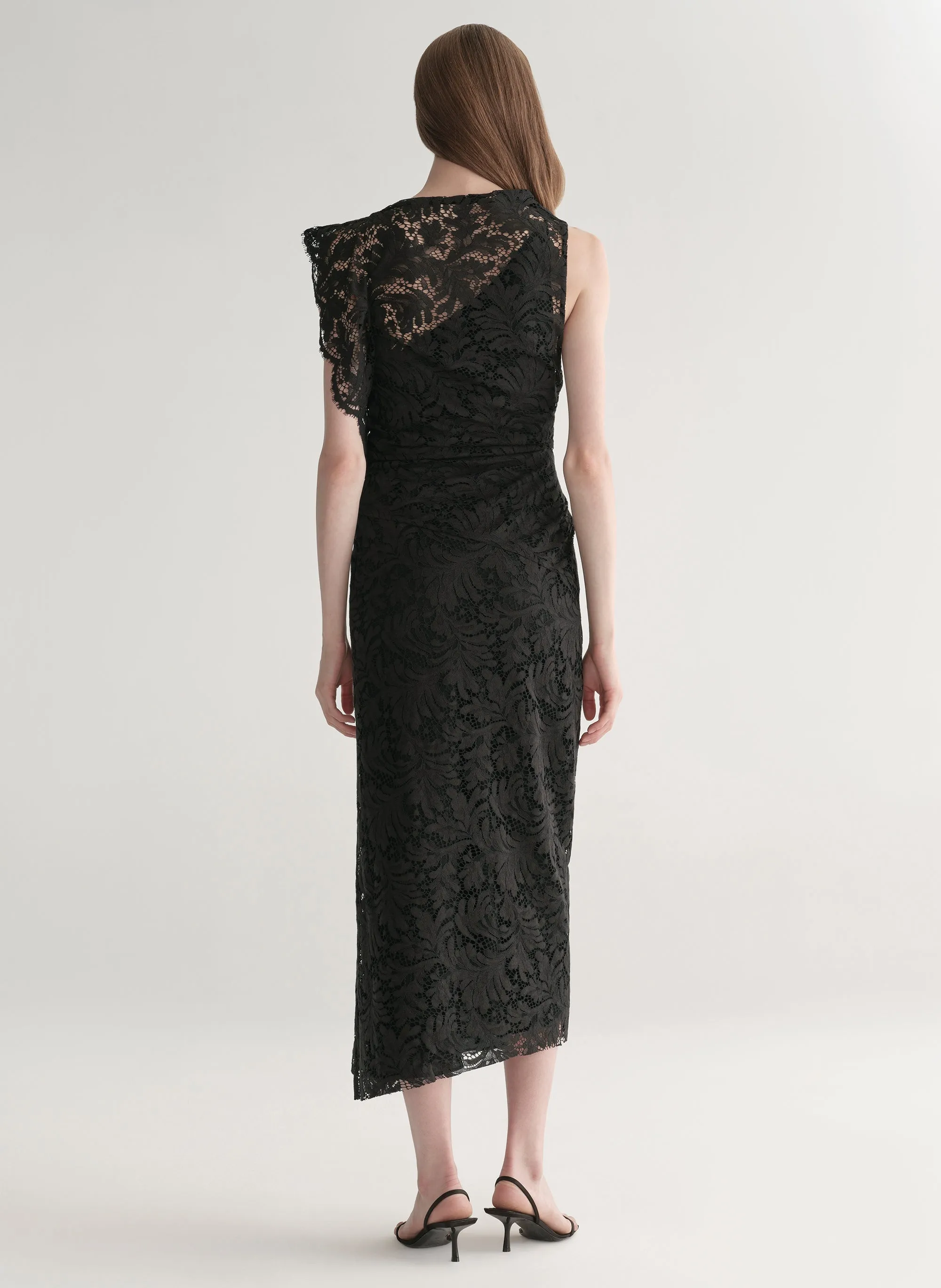 Astrid Lace Midi Dress sold by A.L.C. product image thumbnail 5