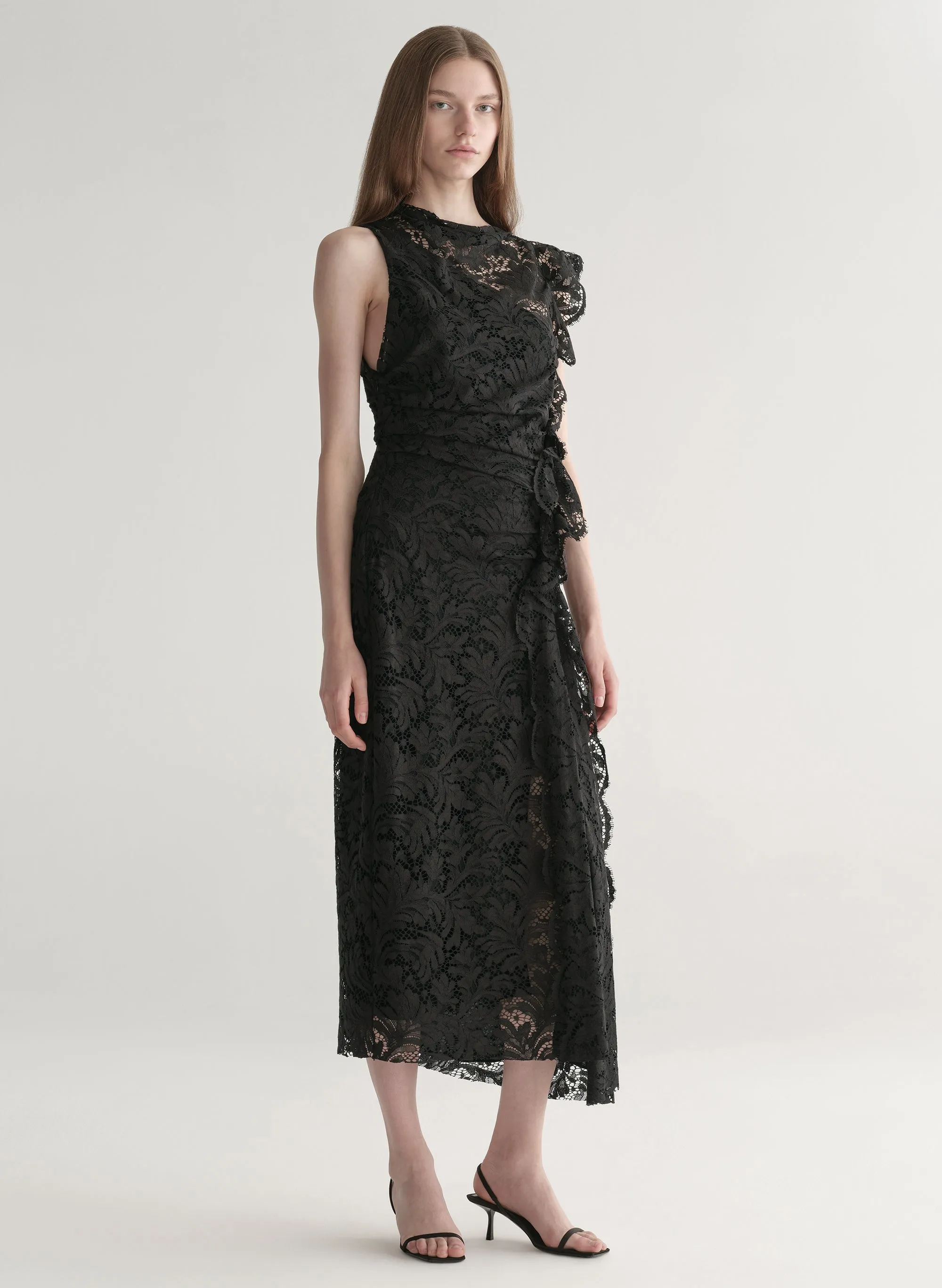 Astrid Lace Midi Dress sold by A.L.C. product image thumbnail 3