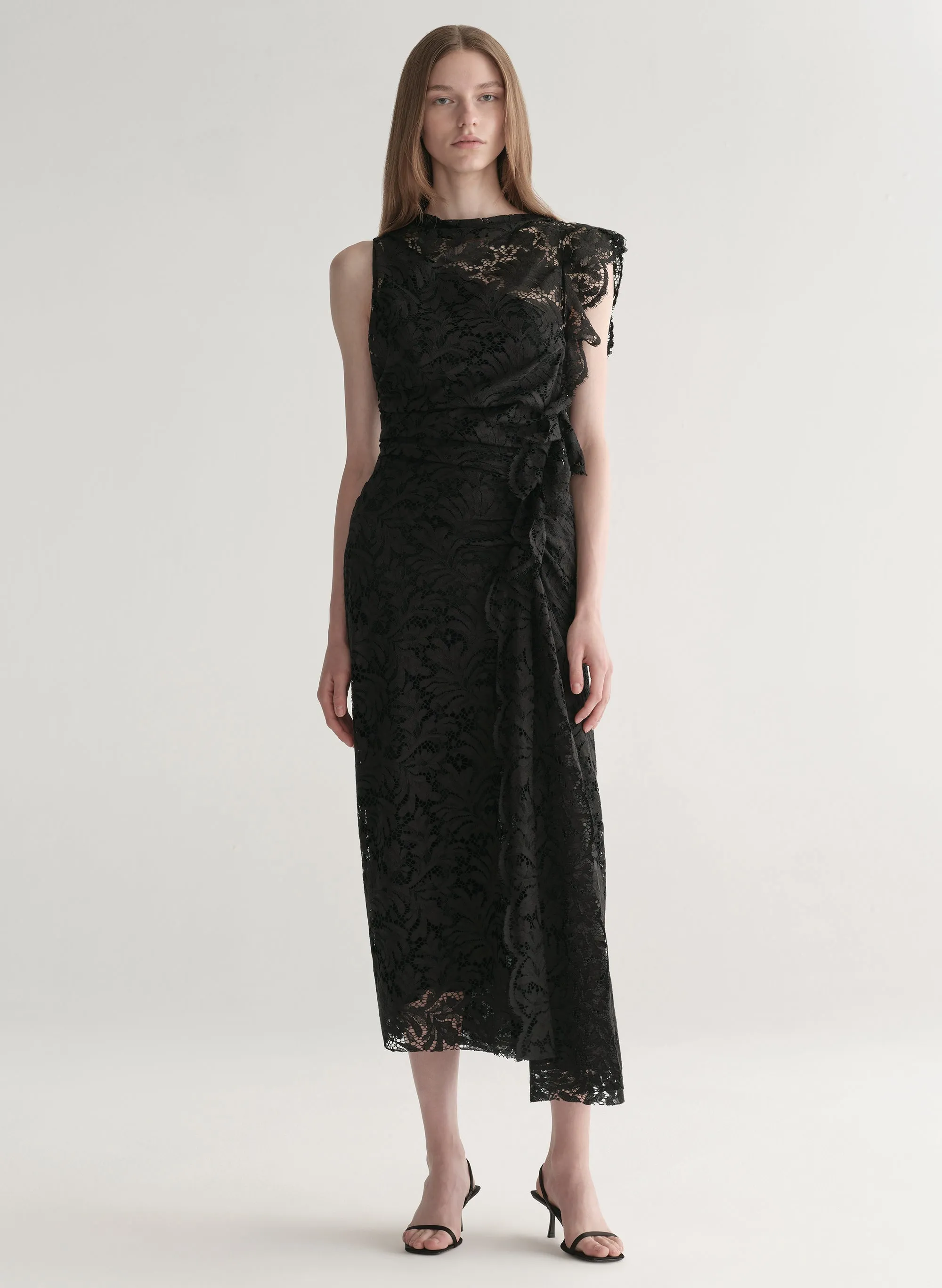 Astrid Lace Midi Dress sold by A.L.C.