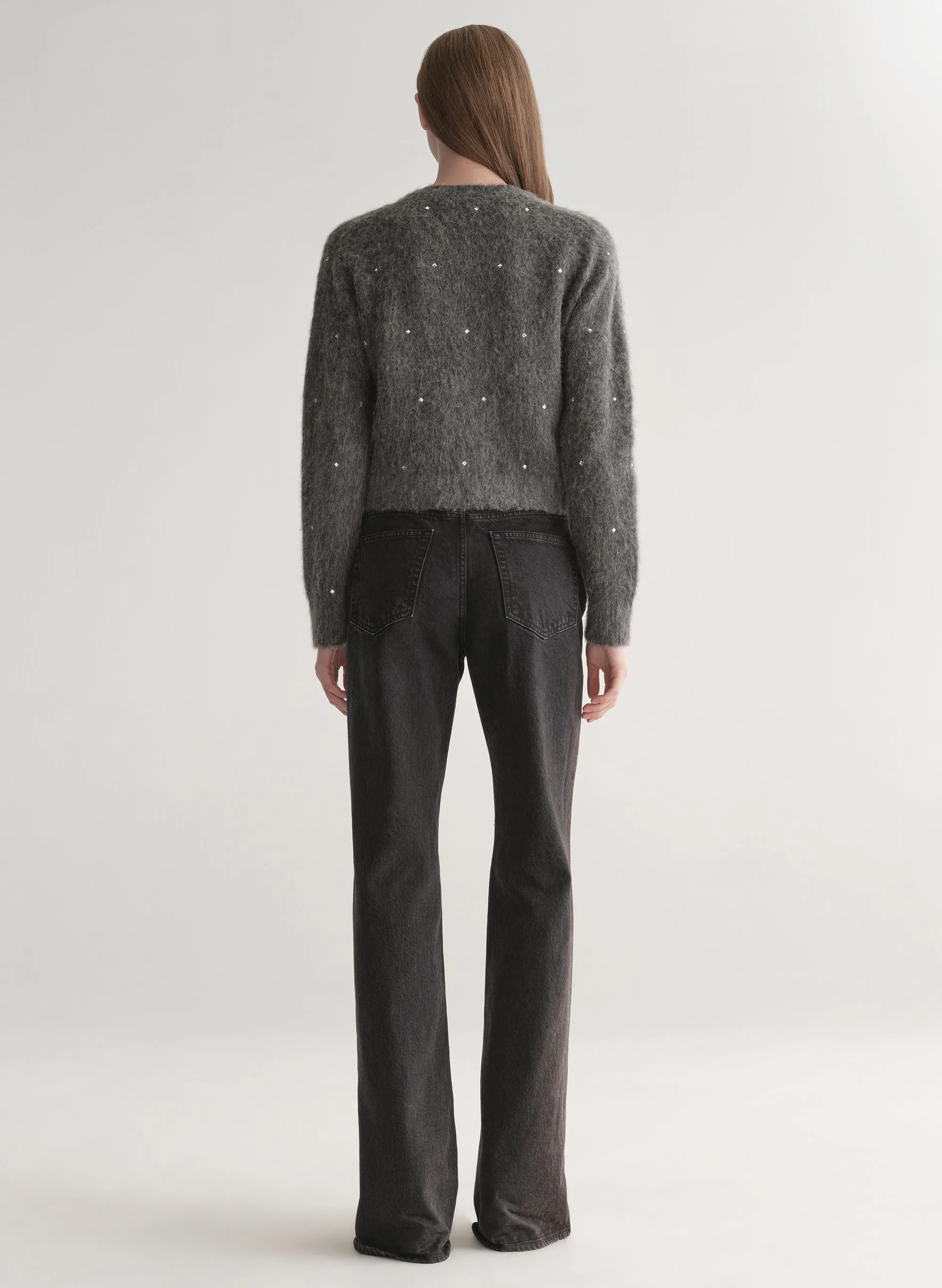 Lainie Embellished Brushed Alpaca Cardigan sold by A.L.C. product image thumbnail 5