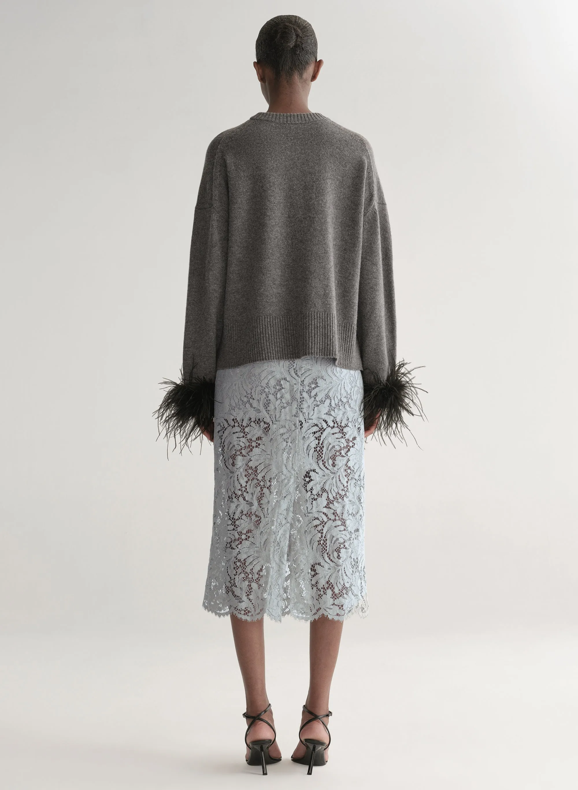 Wilda Feather Trimmed Sweater sold by A.L.C. product image thumbnail 5